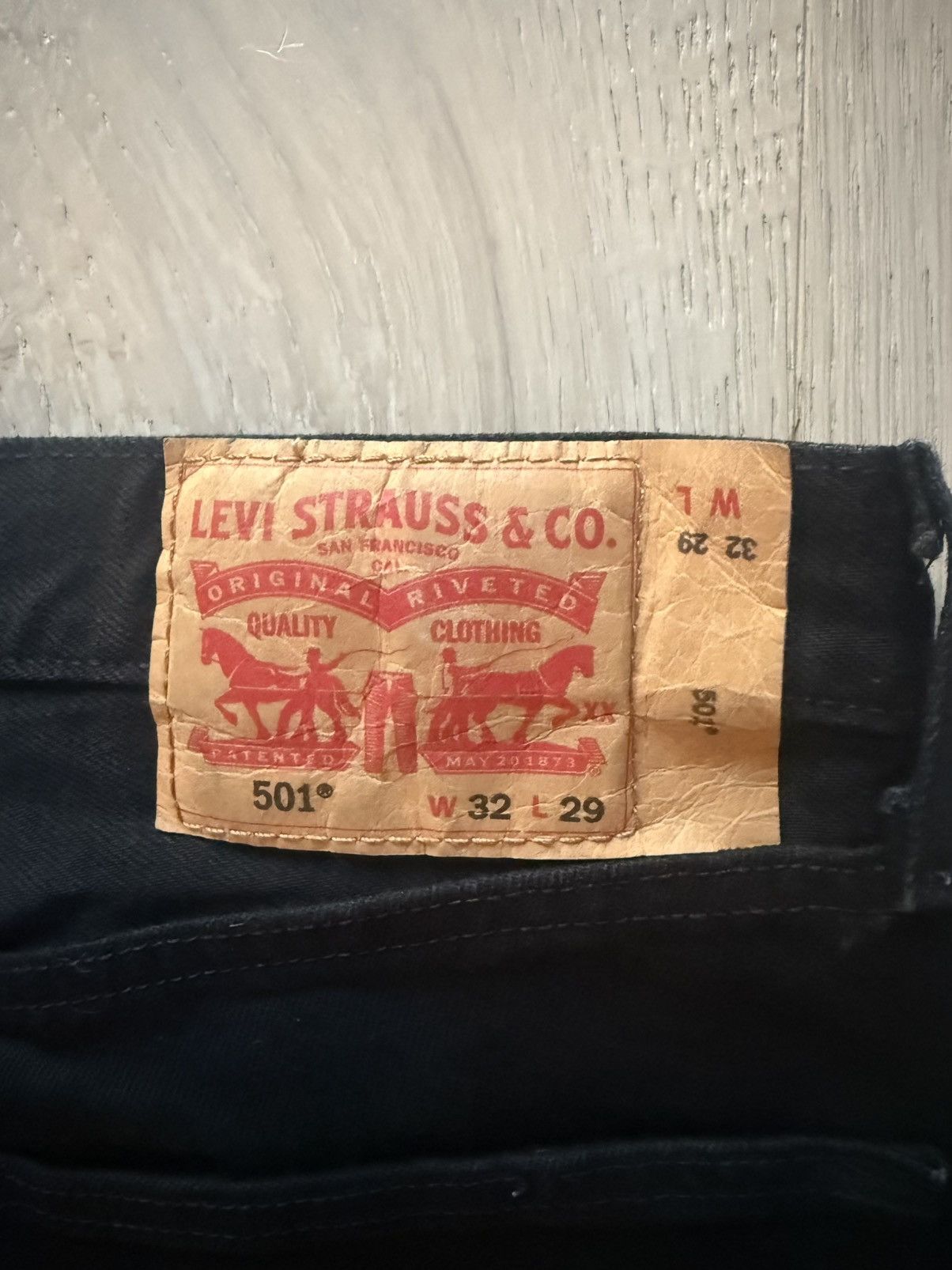 Levi's Black Levi’s 501 32x29 Gently Used Size US 32 / EU 48 - 3 Thumbnail