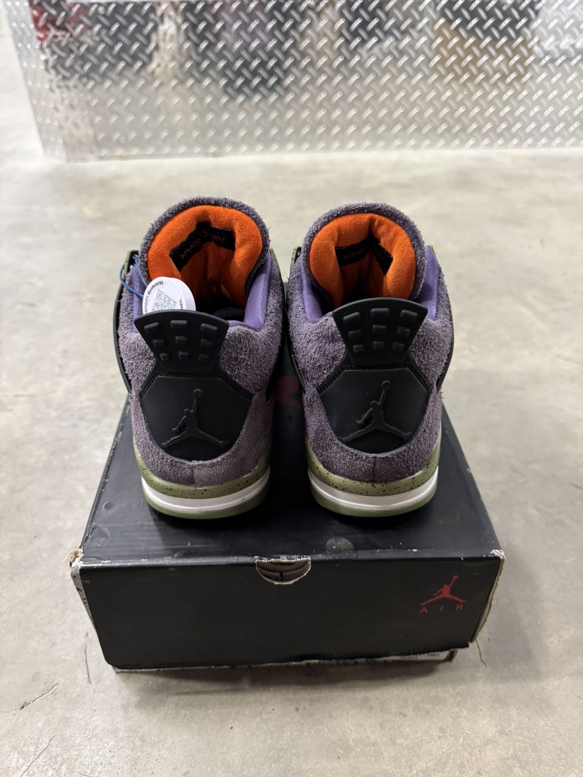 Jordan Brand Jordan 4 Retro WMNS Canyon Purple Size 10W Size US 10 / IT 40 - 5 Thumbnail