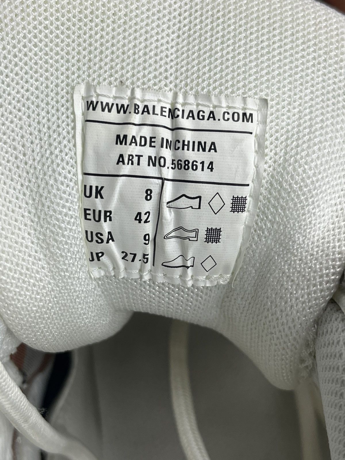 Balenciaga Balenciaga Track.2 Open Sneaker – White/Blue/Red – Size US 9 Size US 9 / EU 42 - 6 Thumbnail