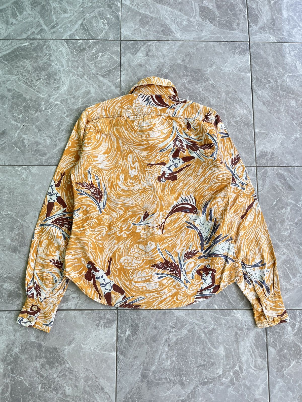 45rpm Japanese Brand 45rpm Full Print Button Shirt Size US S / EU 44-46 / 1 - 6 Thumbnail