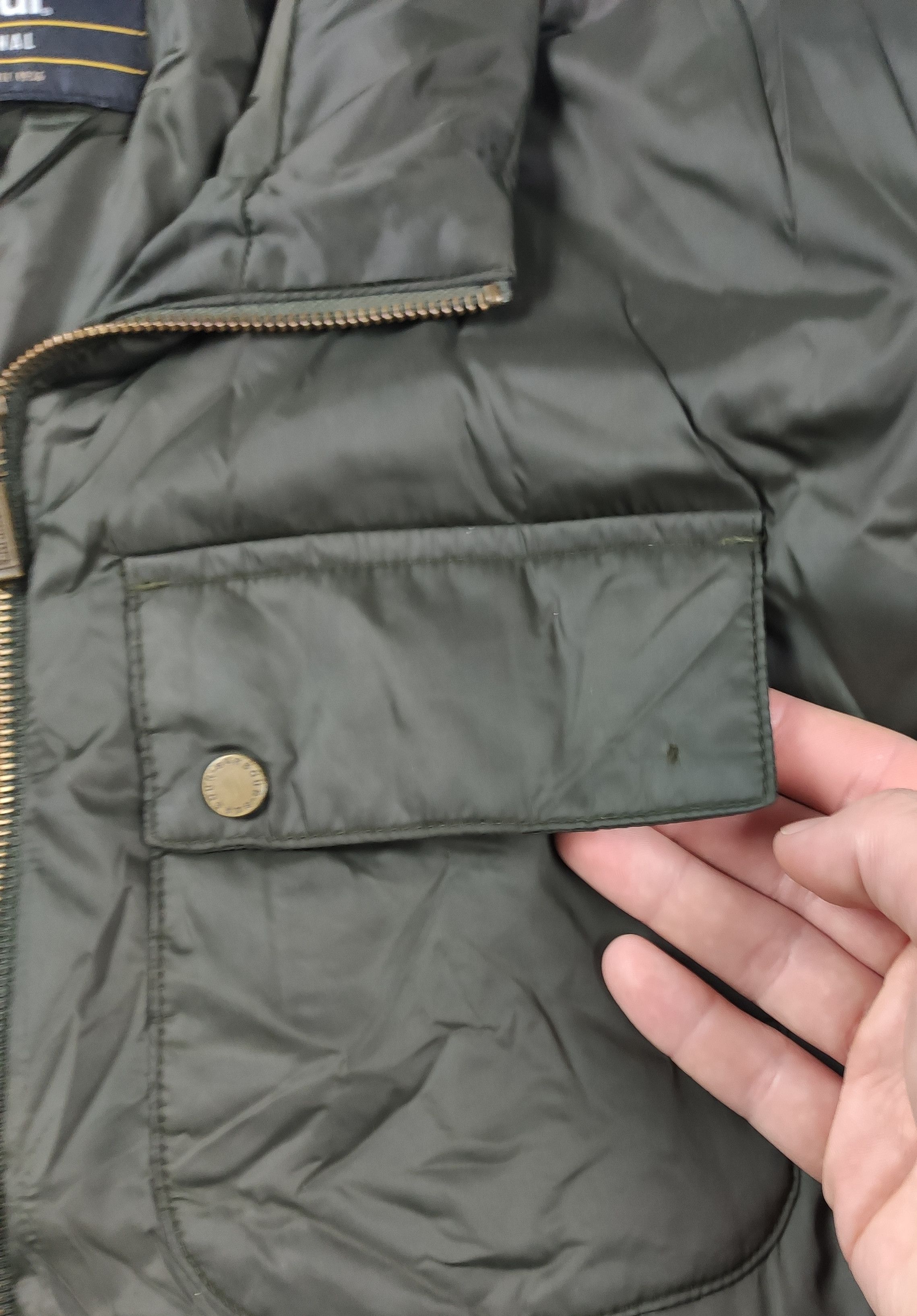 Barbour Barbour quilted men khaki jacket elegant Size US M / EU 48-50 / 2 - 4 Thumbnail