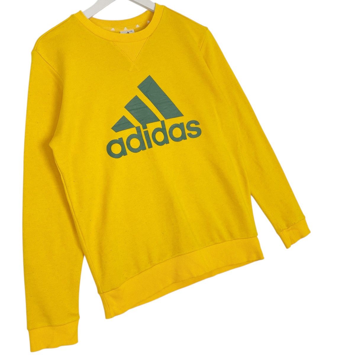 Other Vintage Adidas Crewneck Sweatshirt Yellow Pullover Size S Size US S / EU 44-46 / 1 - 3 Thumbnail