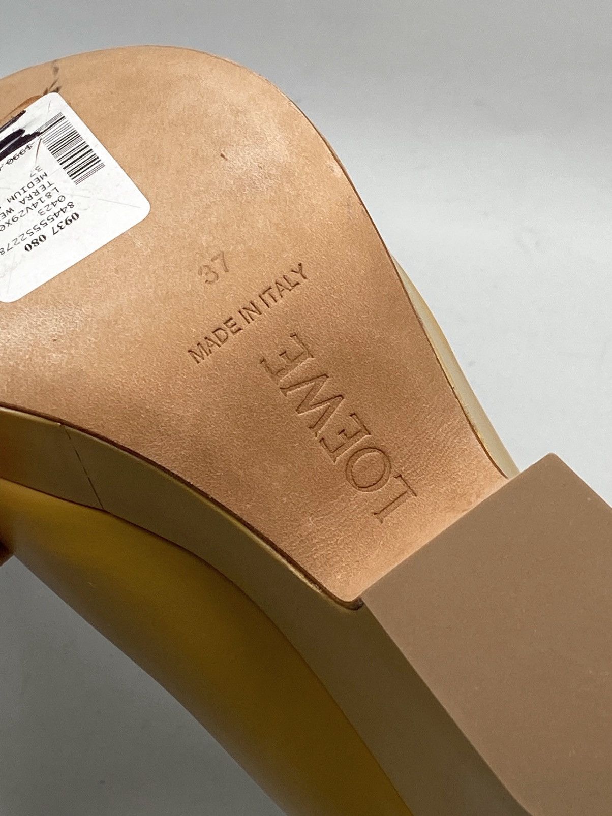 Loewe Loewe Terra 100 leather platform clogs size 37 Size US 7 / IT 37 - 15 Thumbnail