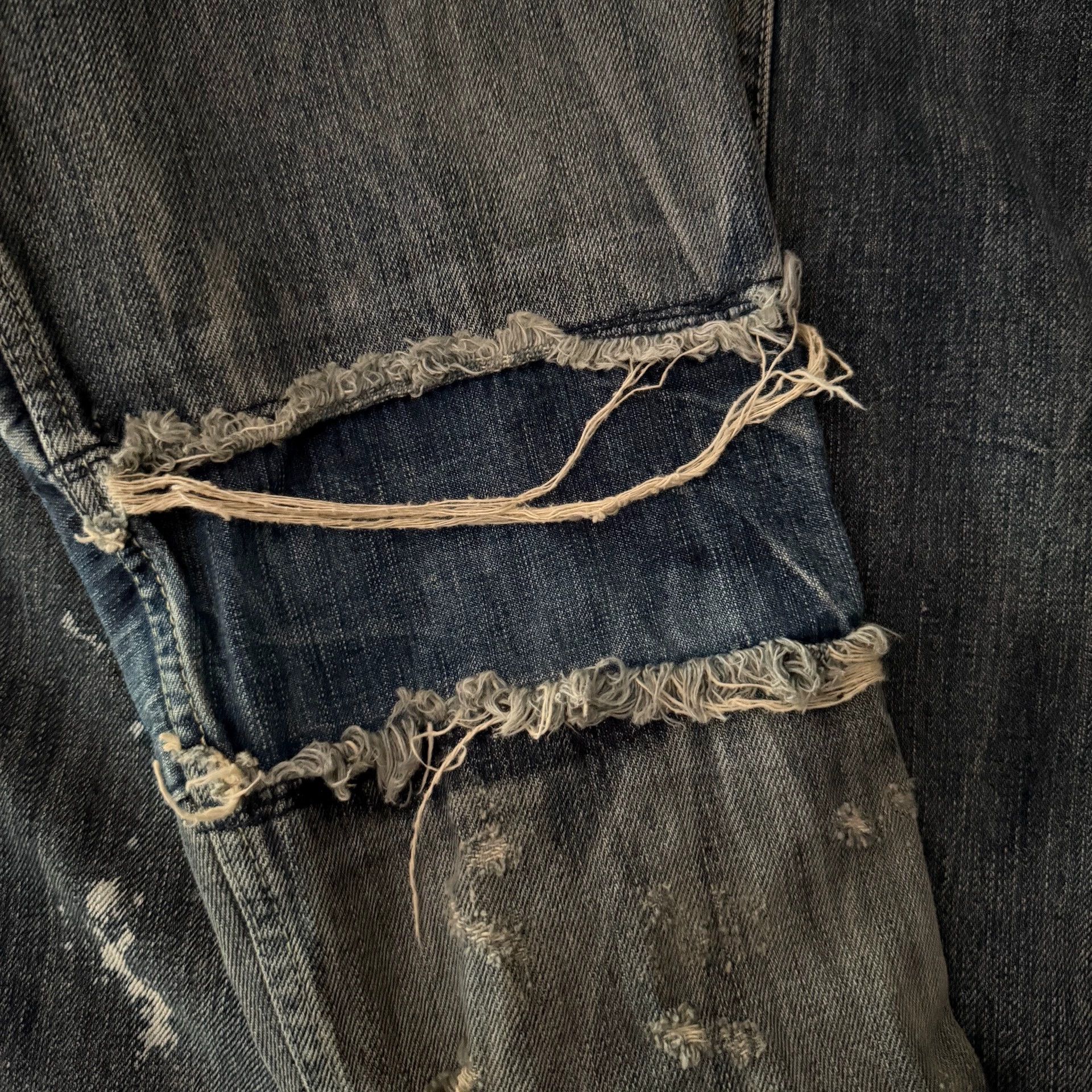 Neighborhood Neighborhood 18aw Savage Washed Denim Work Jacket Size US XL / EU 56 / 4 - 5 Thumbnail