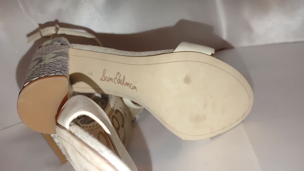 Sam Edelman Sam Edelman Yaro Heeled Peep Toe Size 7 Size US 7 / IT 37 - 12 Thumbnail