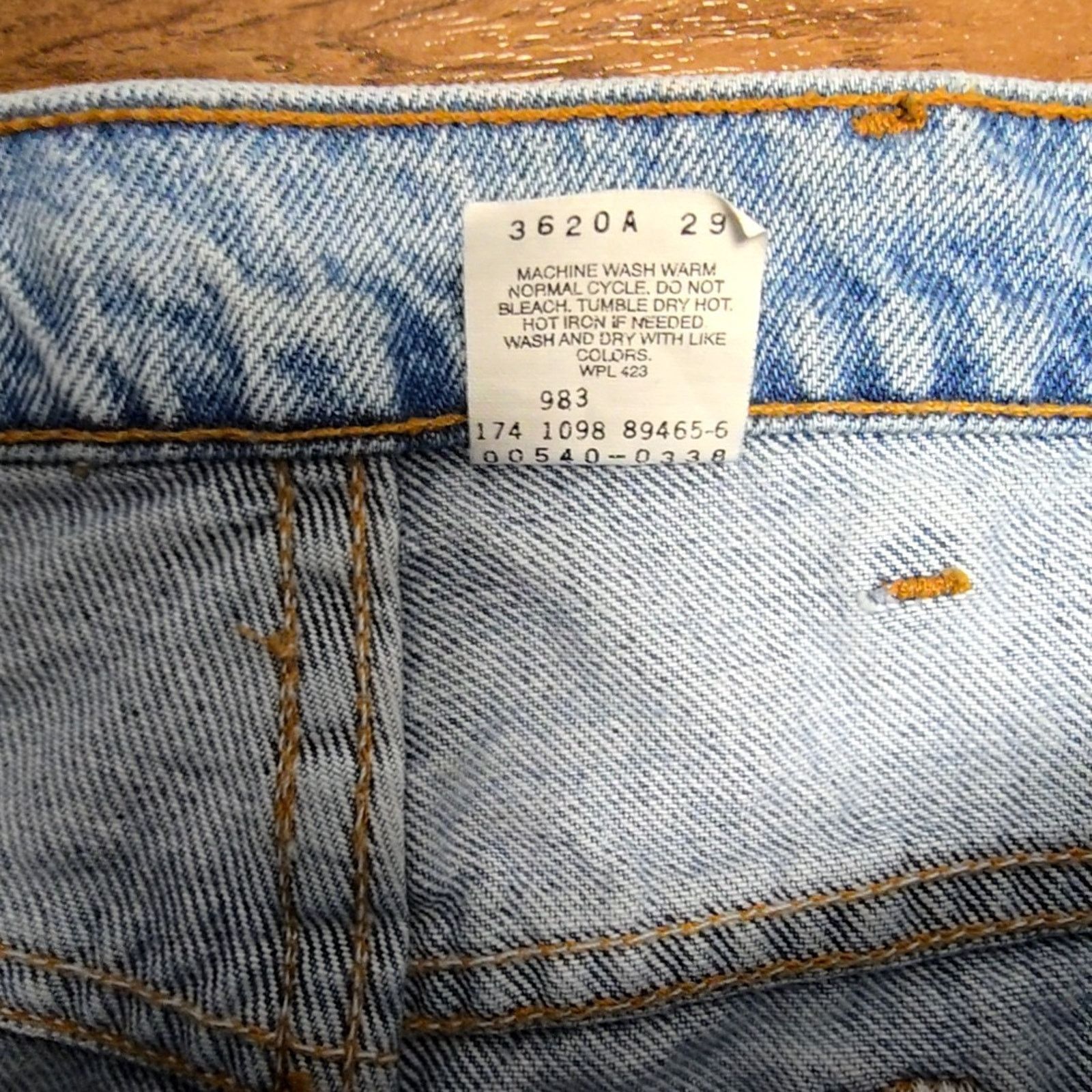 Levi's Vintage Levi's 540 Relaxed Fit Jeans Mens 44x30 90s Size US 44 / EU 60 - 12 Thumbnail