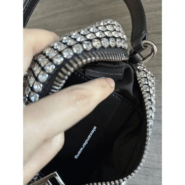 Alexander Wang Alexander Wang logo Crystal Bag Shoulder bag Size ONE SIZE - 19 Thumbnail