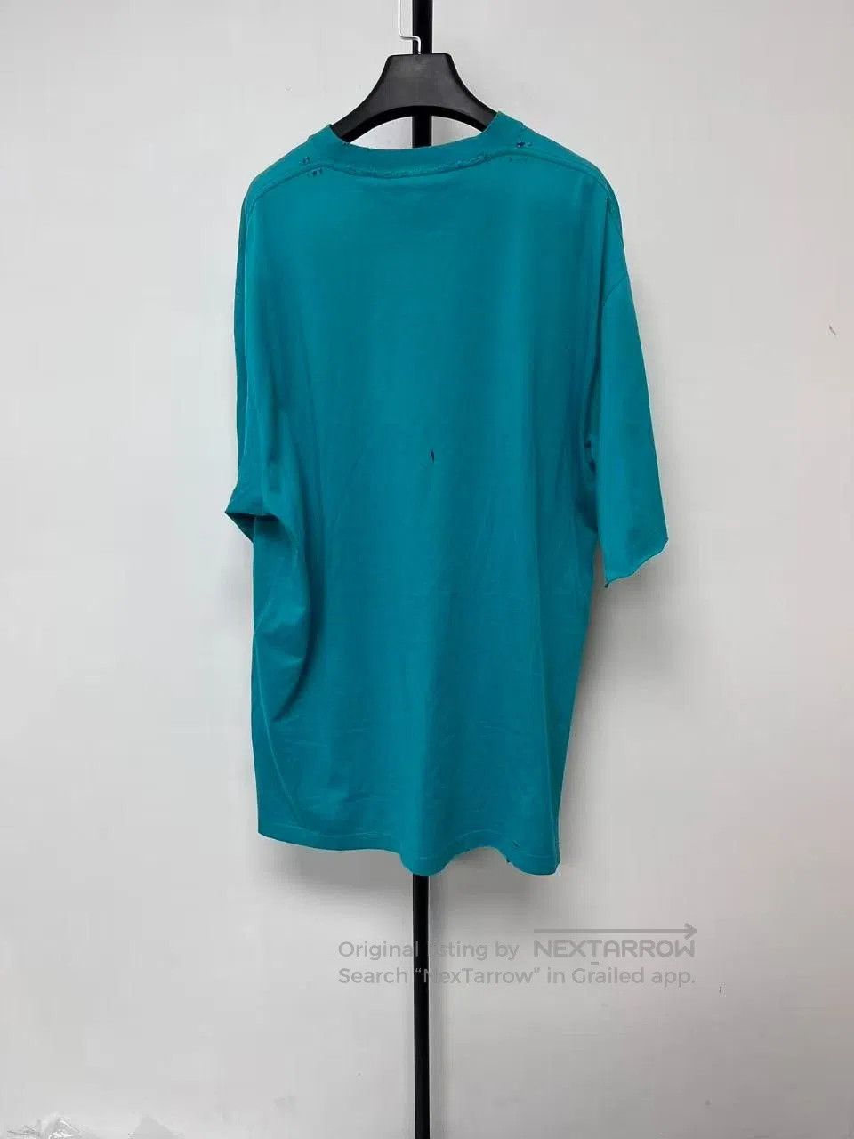 Balenciaga Balenciaga BB Logo Loose Distressed T-Shirt. Size US XS / EU 42 / 0 - 2 Thumbnail