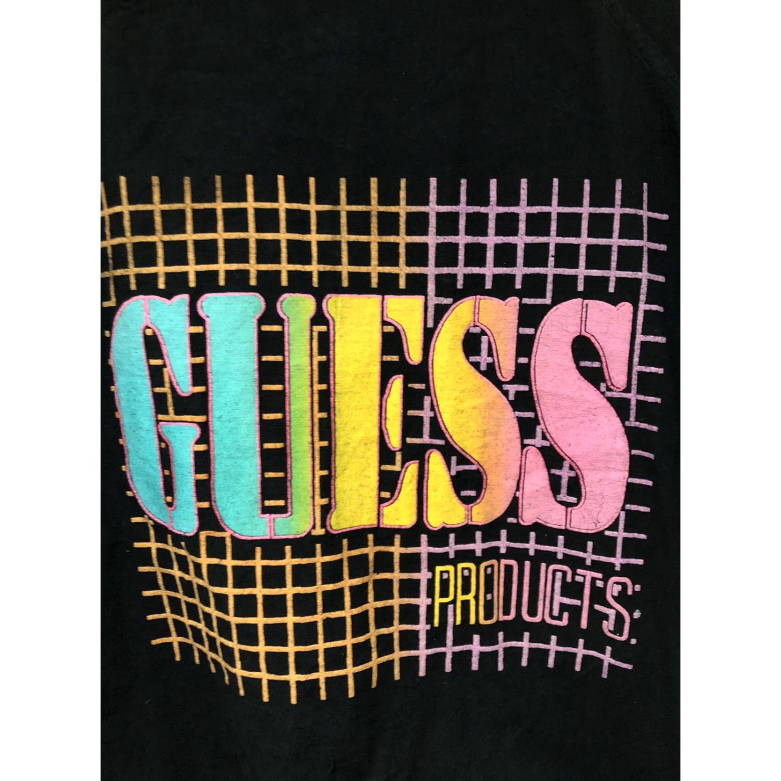 Guess VINTAGE Guess Bomber Jacket XL Black 90s Hip Hop Men Zip Puff Print 25 x 30 Size US XL / EU 56 / 4 - 2 Thumbnail