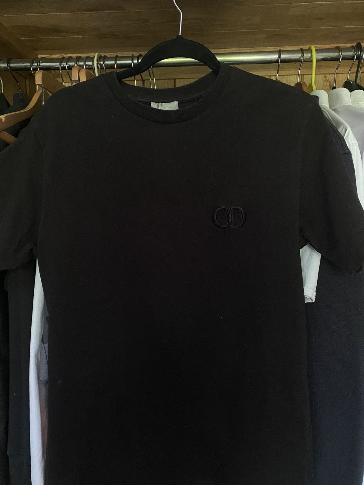 Dior CD Dior logo t shirt Size US S / EU 44-46 / 1 - 1 Thumbnail