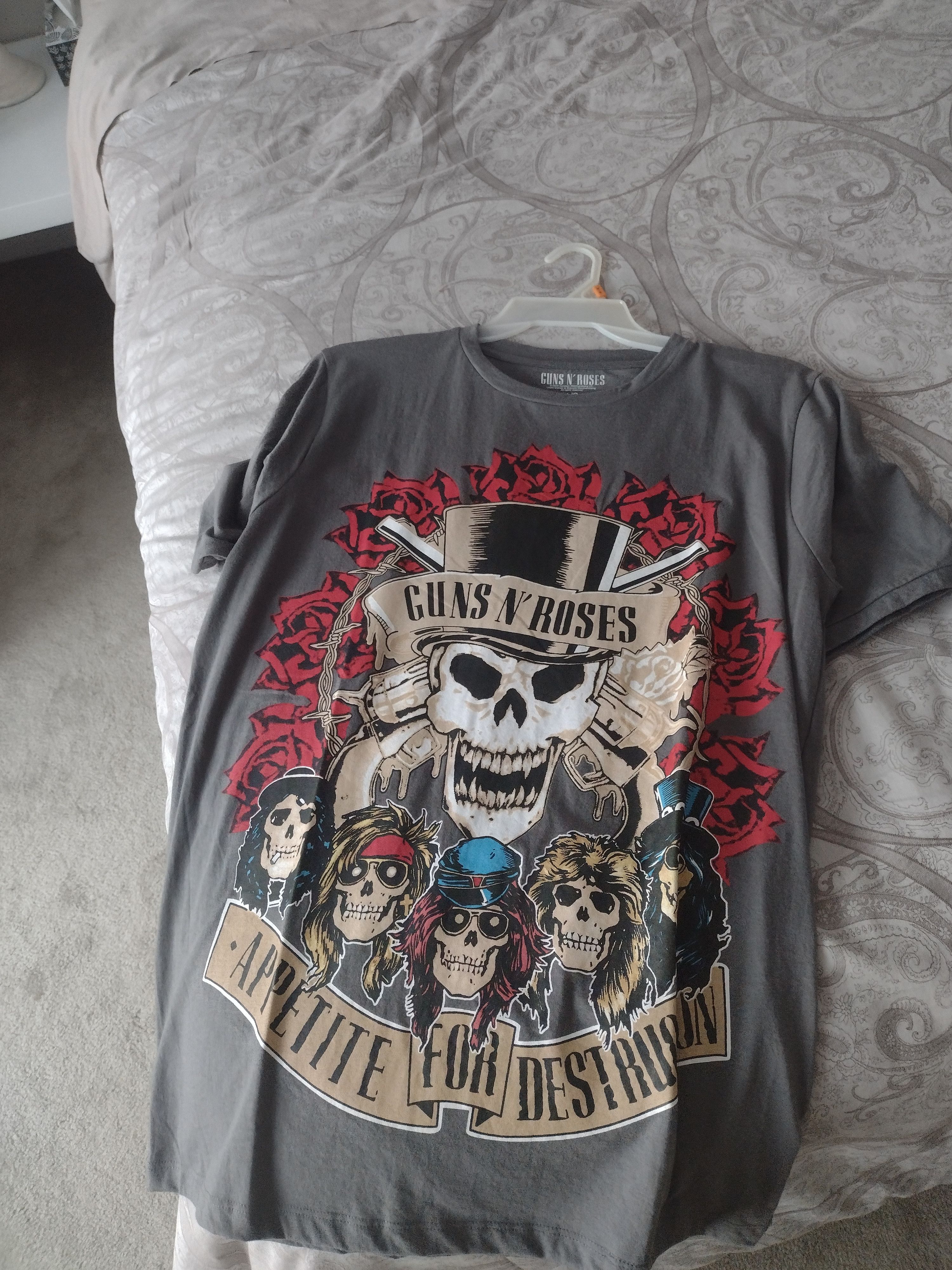 Band Tees Guns N Roses Appetite For Destruction t shirt Size US L / EU 52-54 / 3 - 1 Thumbnail
