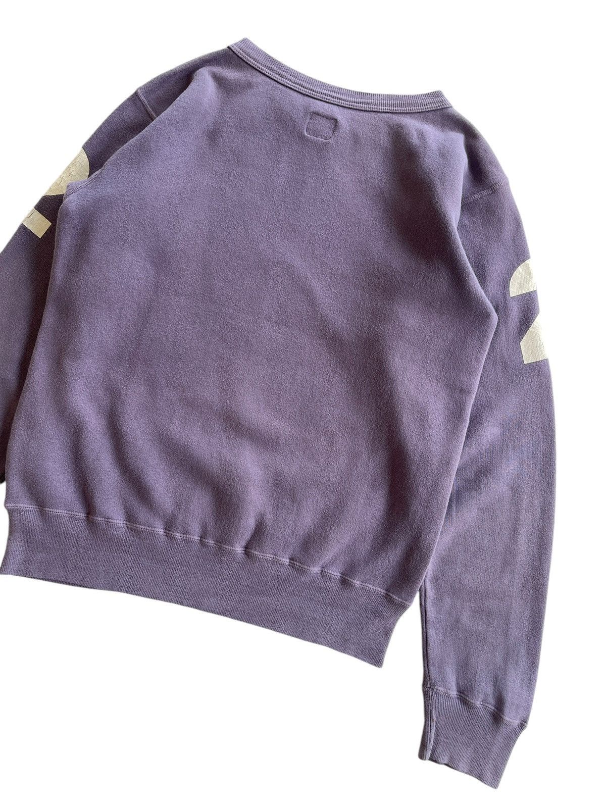 HOLLYWOOD RANCH MARKET H.R.Market MFG.Co Big Logo Sweater Sunfaded Size US M / EU 48-50 / 2 - 8 Thumbnail