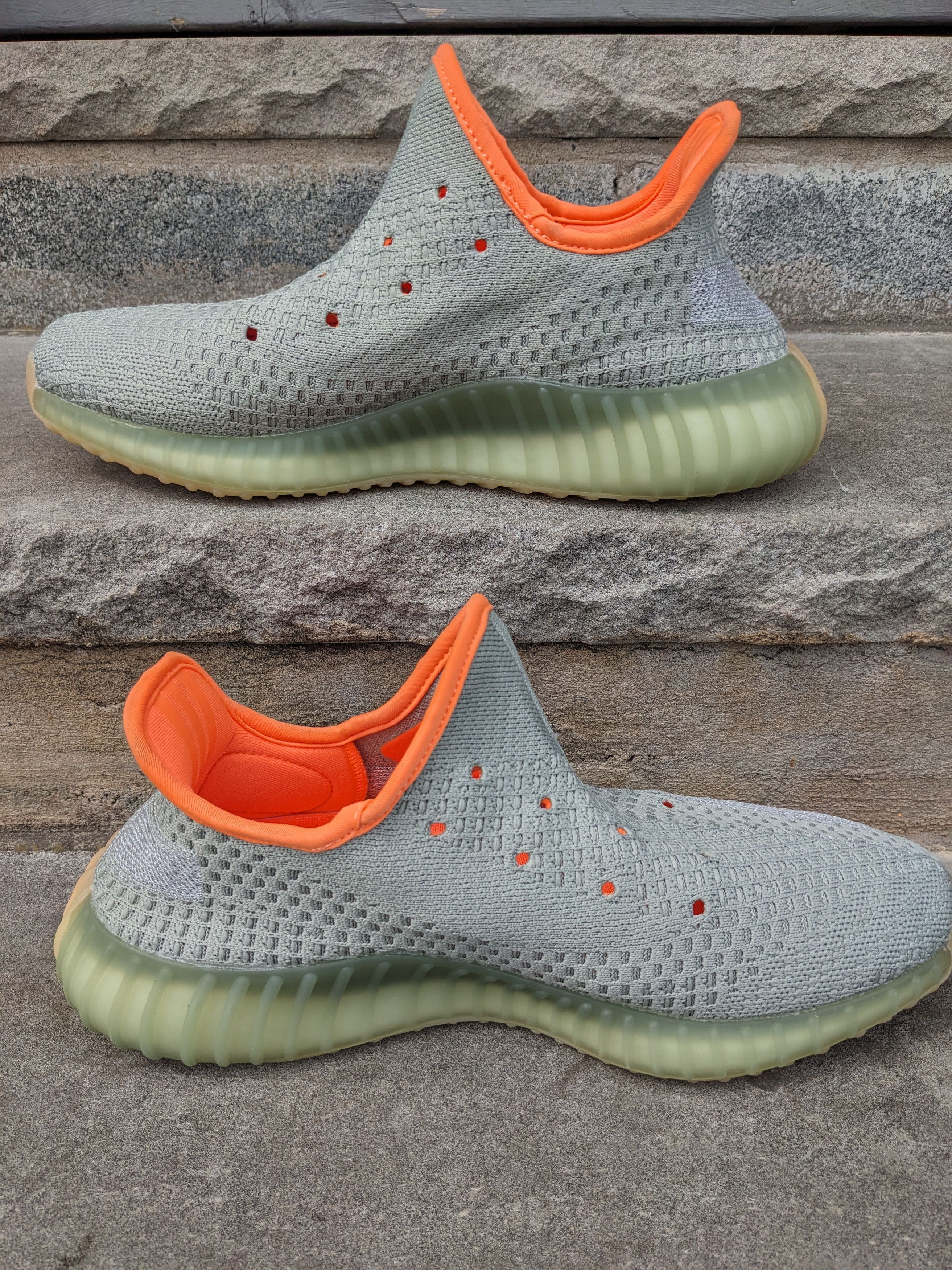 Adidas × Kanye West Adidas Yeezy Boost 350 V2 Desert Sage Size 10.5 Men’s FX9035 Size US 10.5 / EU 43-44 - 2 Thumbnail
