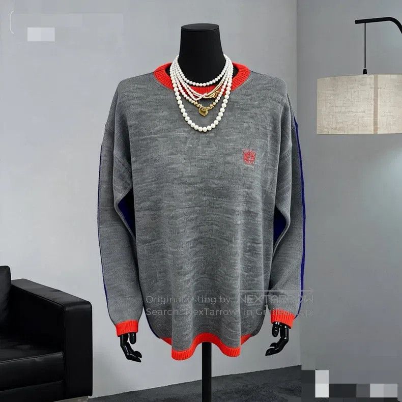 Loewe Loewe Color Block Knit Sweater Size US M / EU 48-50 / 2 - 1 Thumbnail