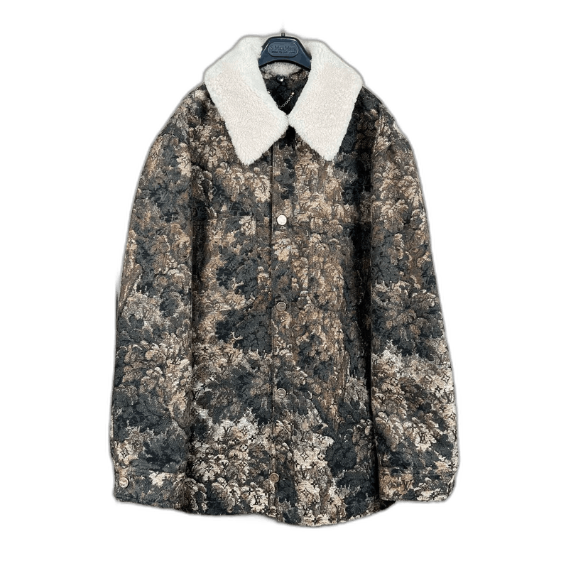 Louis Vuitton Louis Vuitton Floral Pattern Denim Jacket Size XL / US 12-14 / IT 48-50 - 1 Thumbnail