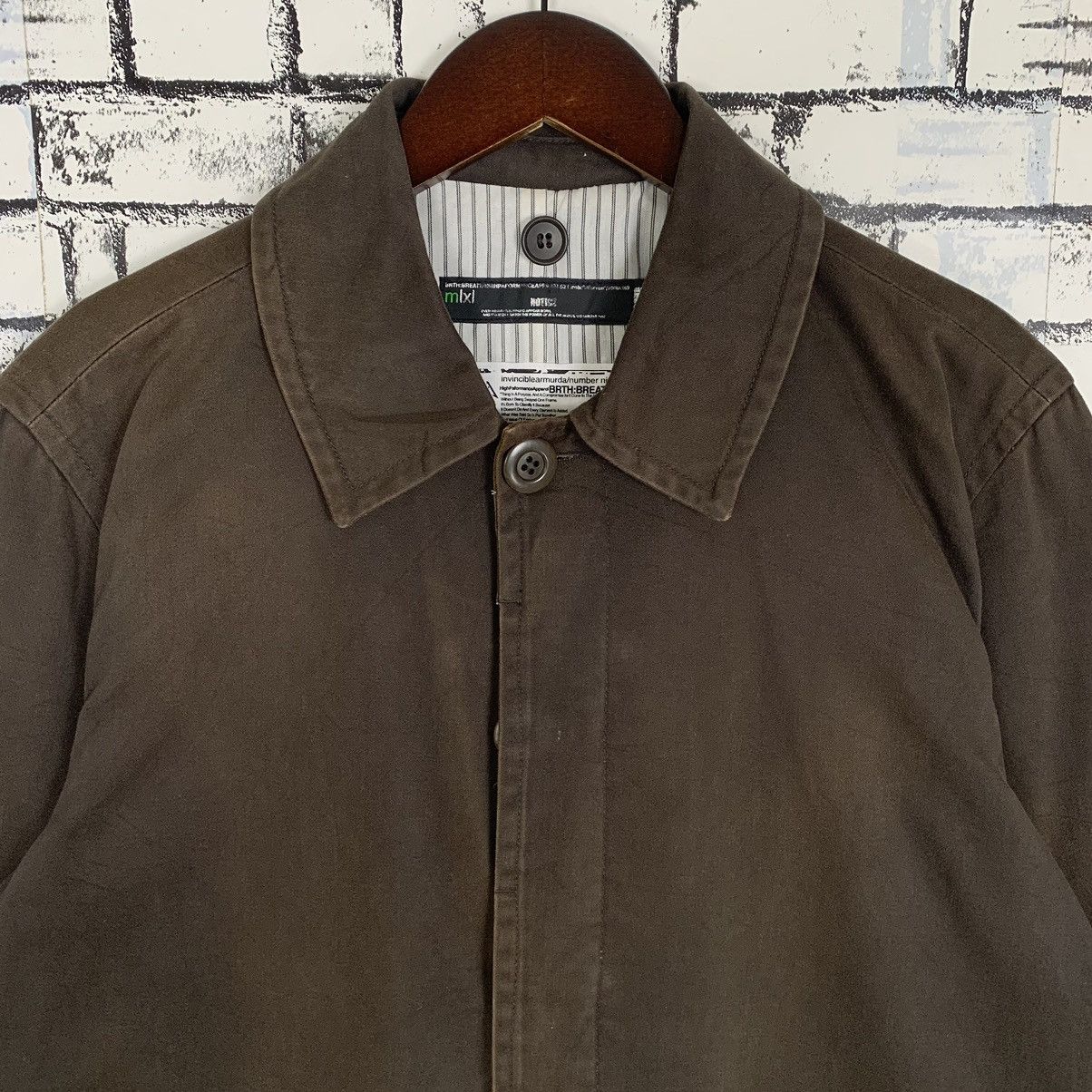 Japanese Brand × Number (N)ine Japanese Brand Invicible Armurda X Number Nine Long Jacket Size US M / EU 48-50 / 2 - 2 Thumbnail