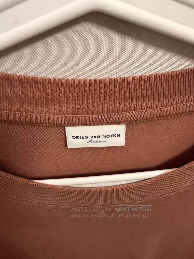 Dries Van Noten Dries Van Noten Brown Long Sleeve Size US M / EU 48-50 / 2 - 2 Thumbnail