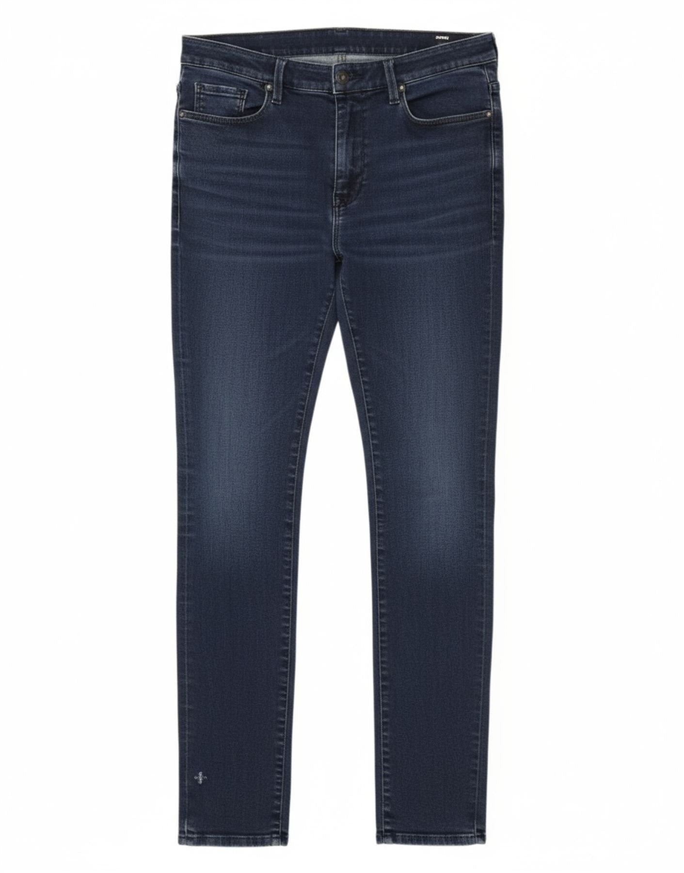 Diesel Womens Skinzee-high High Waist Super Slim Skinny Jeans W28 L Size 24" / US 00 / IT 34 - 1 Thumbnail
