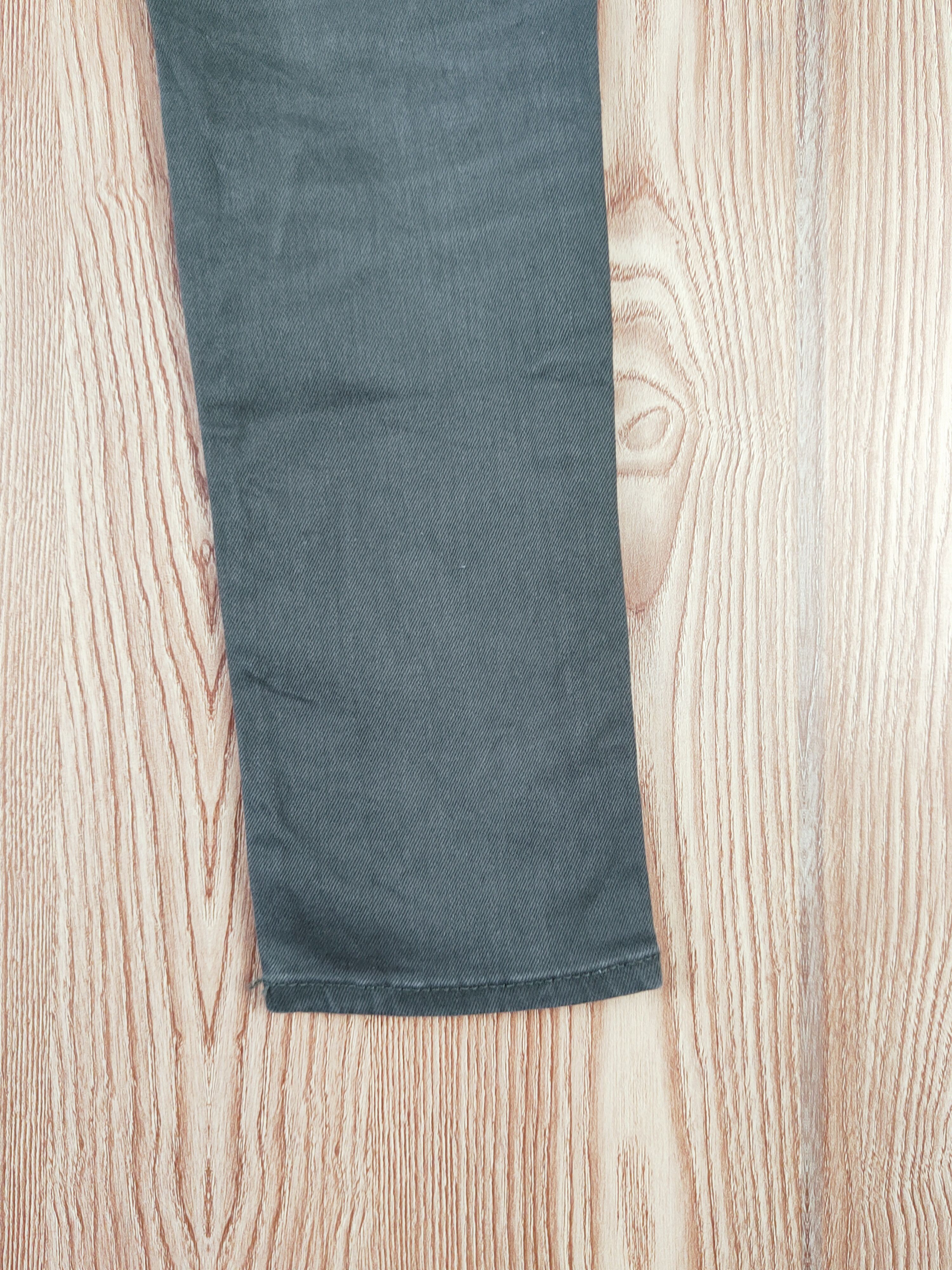 Gap × Vintage Vintage 💥 Gap Green Distressed Ripped Jeans Size 29" - 11 Thumbnail