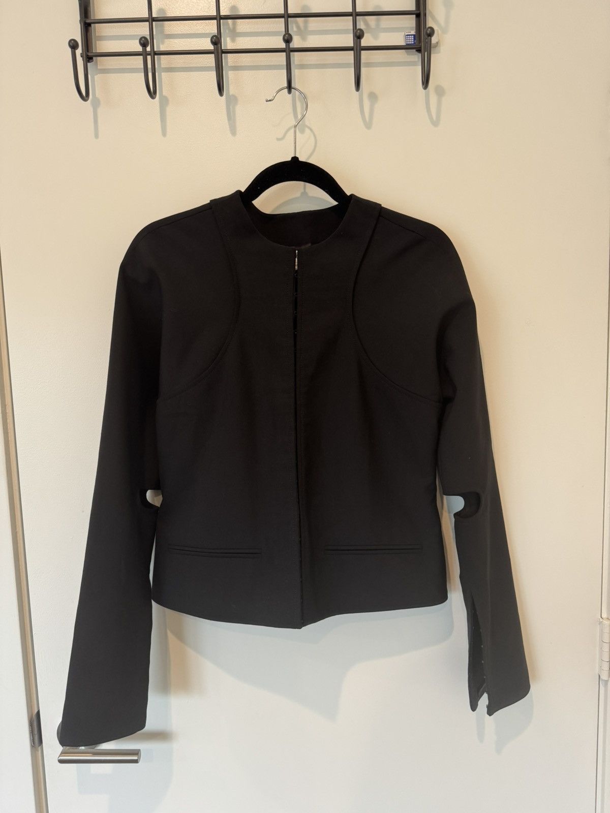 Courreges Technical Jersey Scuba Jacket Size M / US 6-8 / IT 42-44 - 4 Thumbnail