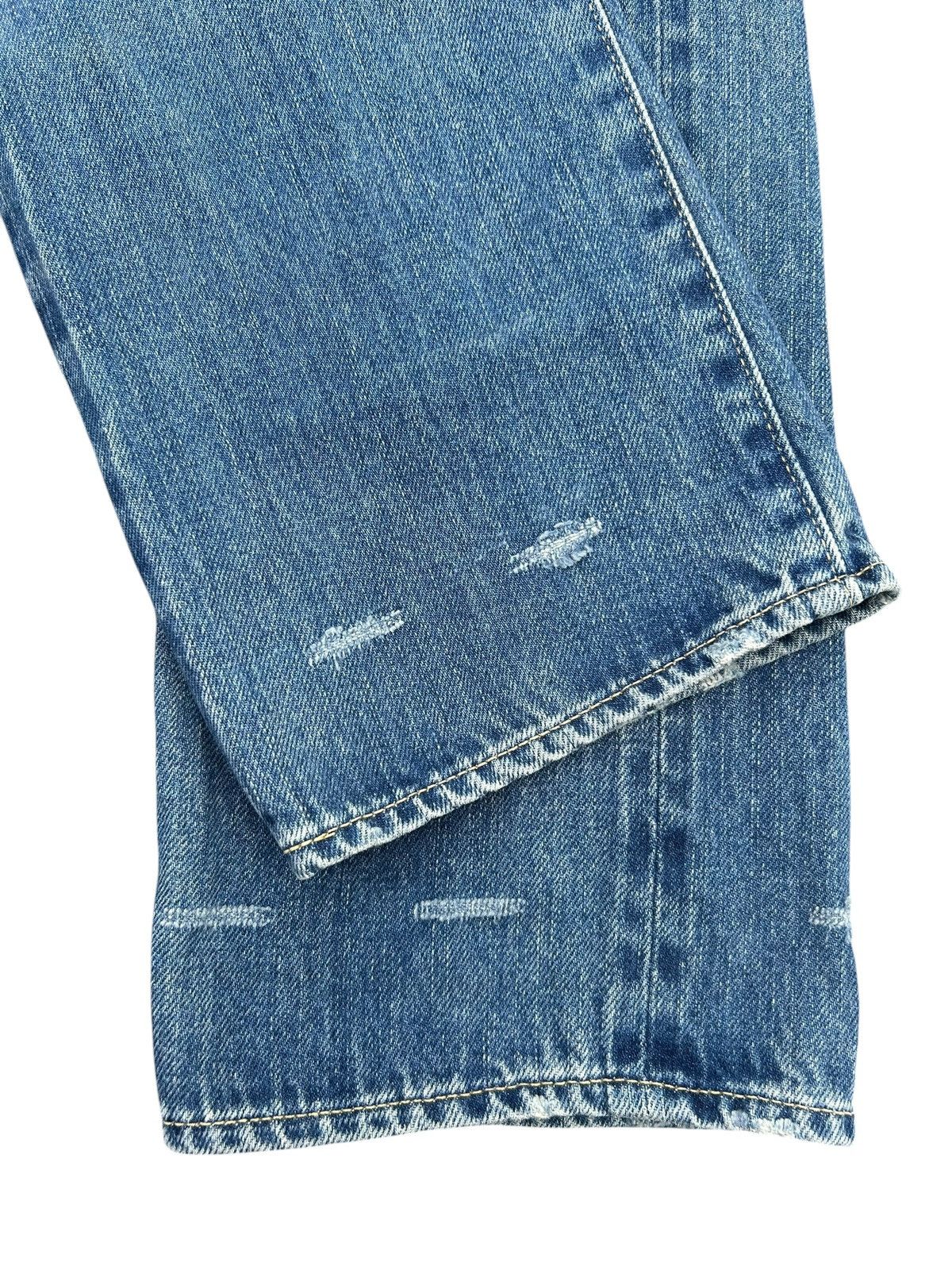 Hysteric Glamour Hysteric Glamour Selvedge studded Distressed Denim Jeans ☠️🎌 Size US 32 / EU 48 - 10 Thumbnail
