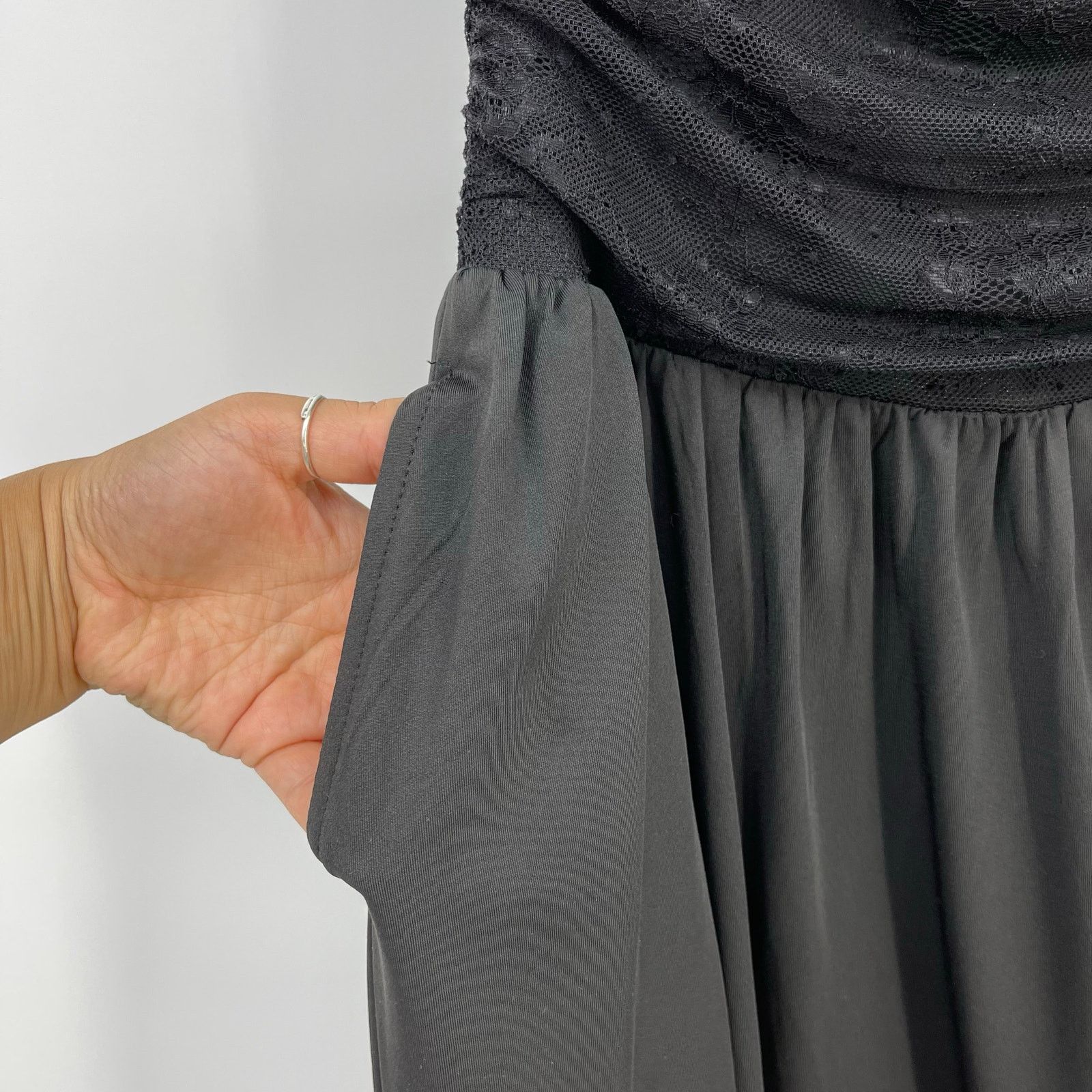 REVOLVE NIA | NWT Santal Dress in Black Strapless A-line Midi XS Size S / US 4 / IT 40 - 8 Thumbnail