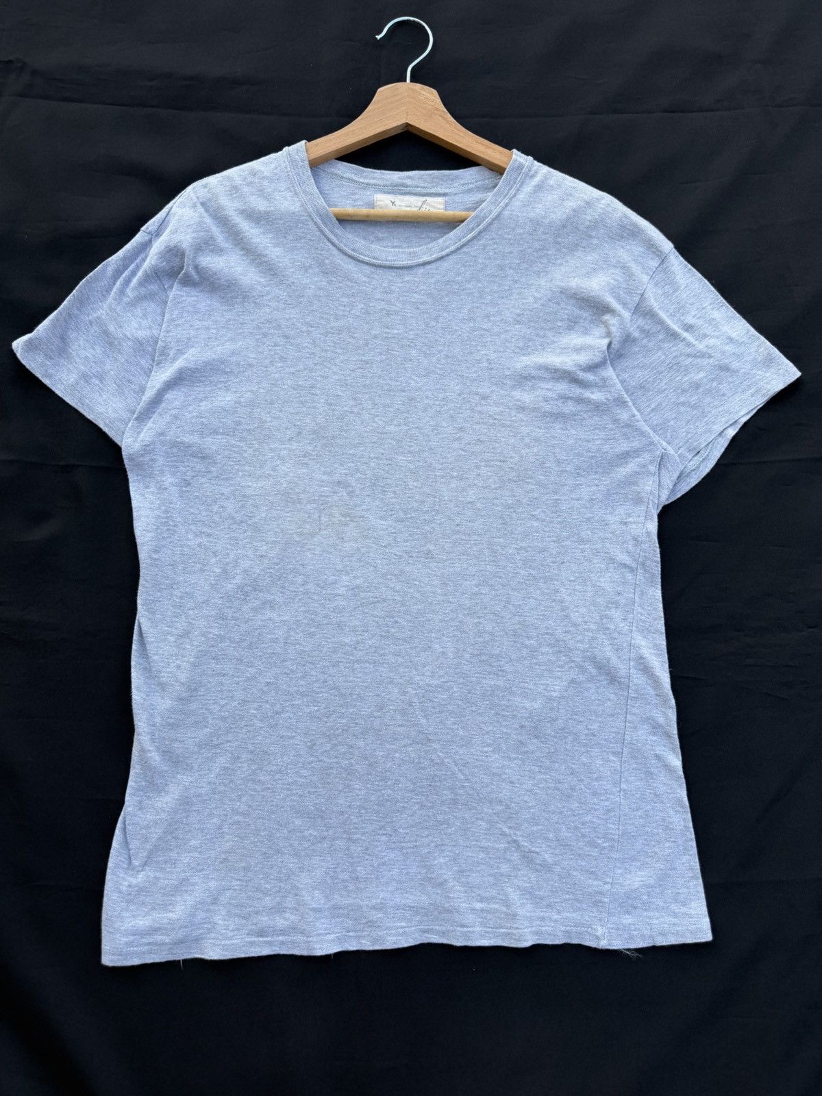 Yohji Yamamoto Rare Vintage 90s Y's Yohji Yamamoto Plain Tshirt Size US S / EU 44-46 / 1 - 5 Thumbnail