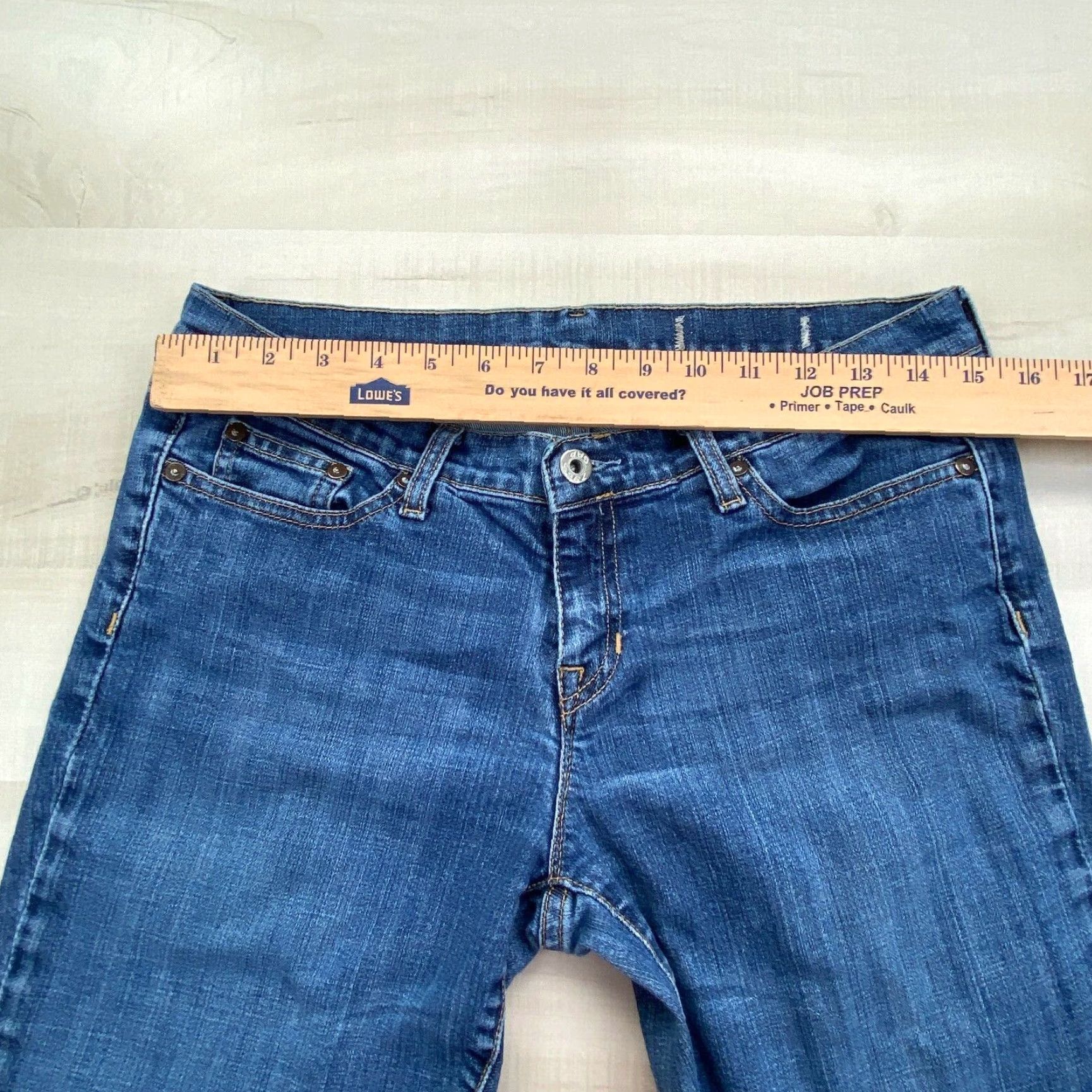 Gap GAP 1969 Womens Bootcut Jeans Blue 10 Regular Medium Wash Size 32" / US 10 / IT 46 - 7 Thumbnail