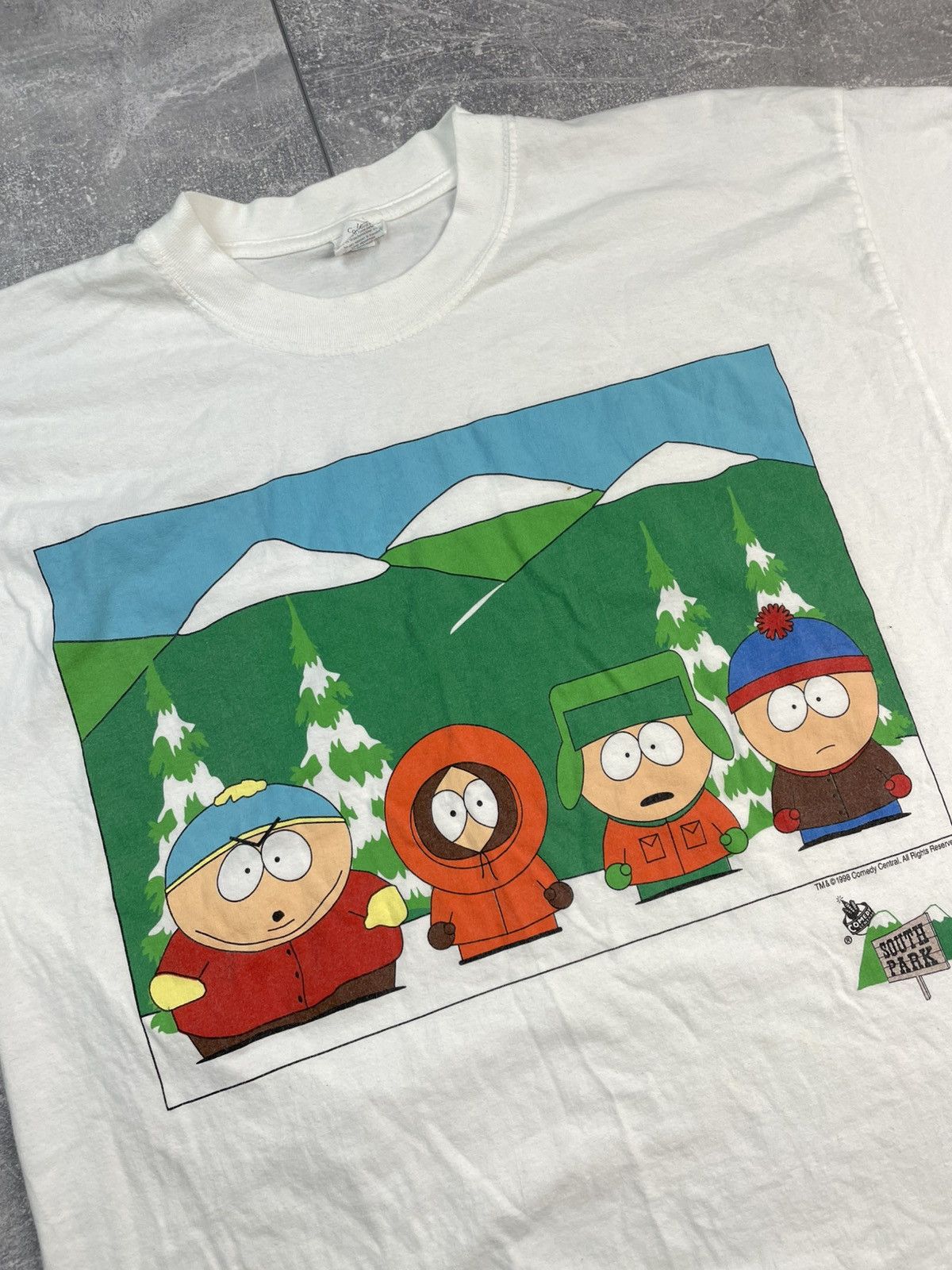 Vintage Vintage South Park 1998 Comedy Central T-shirt Size US L / EU 52-54 / 3 - 2 Thumbnail