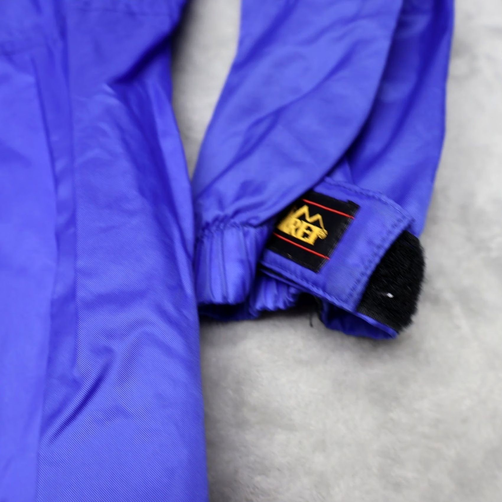 Vintage VTG REI Anorak Jacket Mens Medium Blue Hooded 1/2 Zip Pullover Light Wind Rain Size US M / EU 48-50 / 2 - 5 Thumbnail