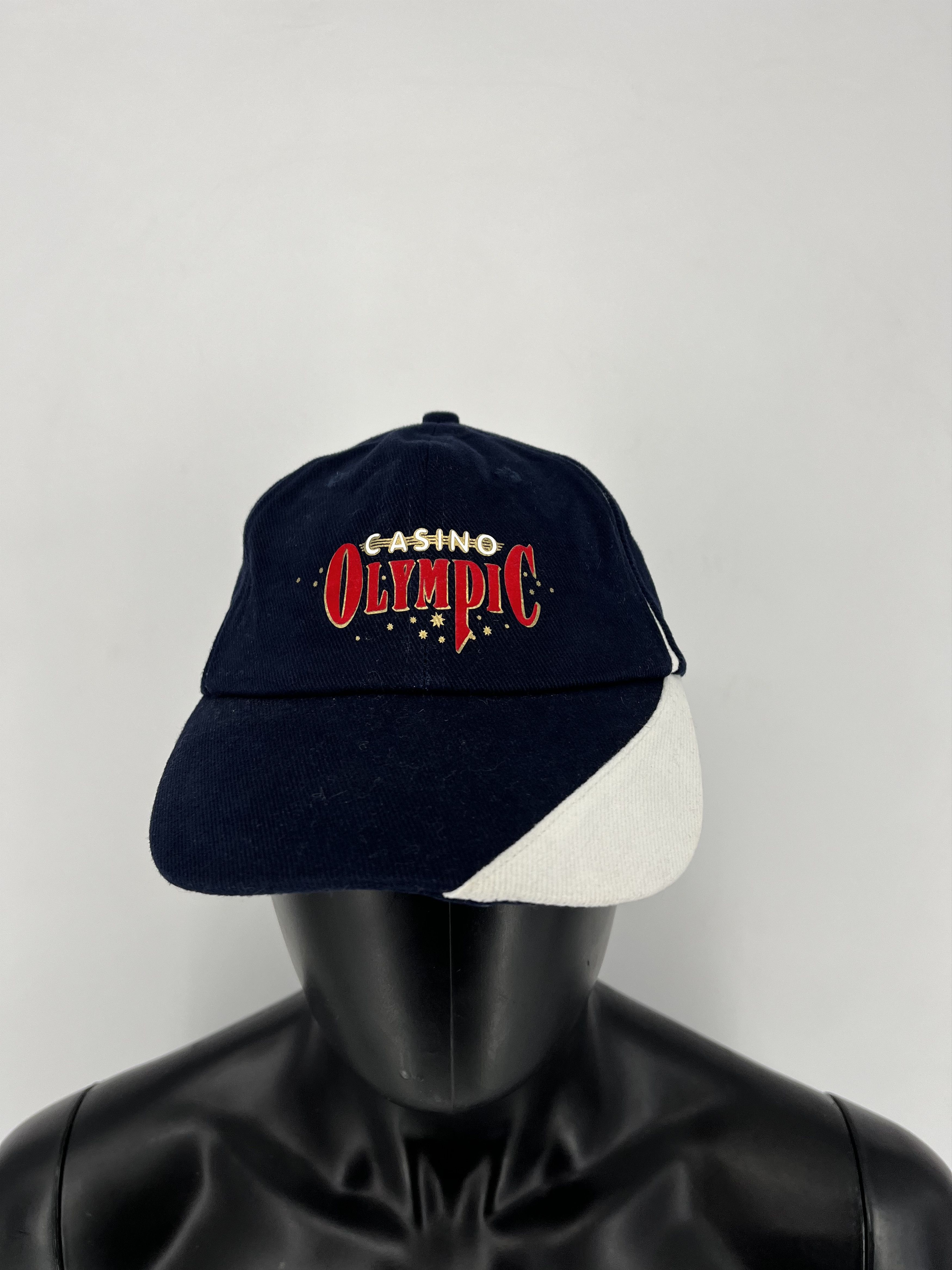 Vintage Vintage 90s Casino Olympic Cap Hat Streetwear Humor Size ONE SIZE - 1 Thumbnail