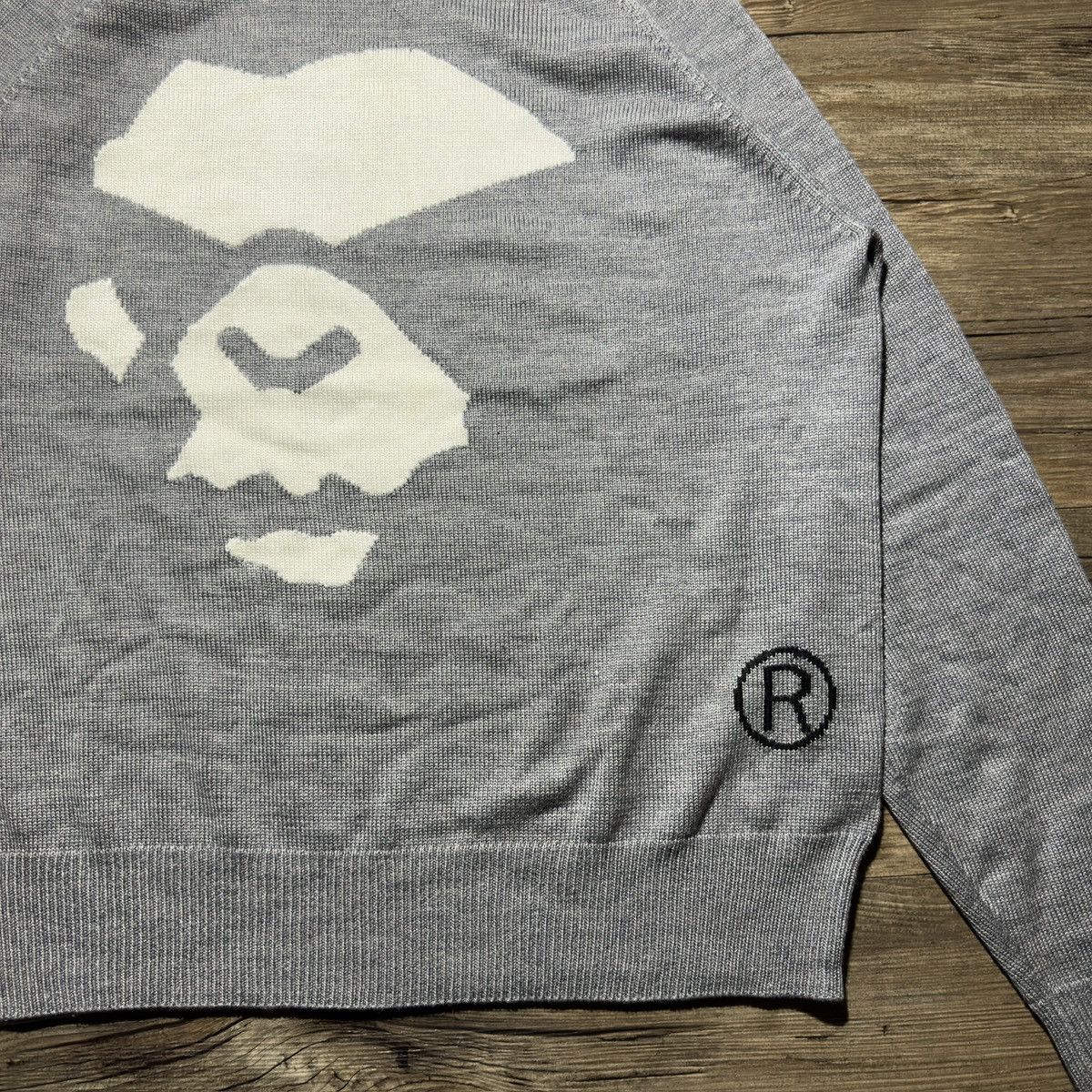Bape 00s OG Bape face knit Size US L / EU 52-54 / 3 - 5 Thumbnail