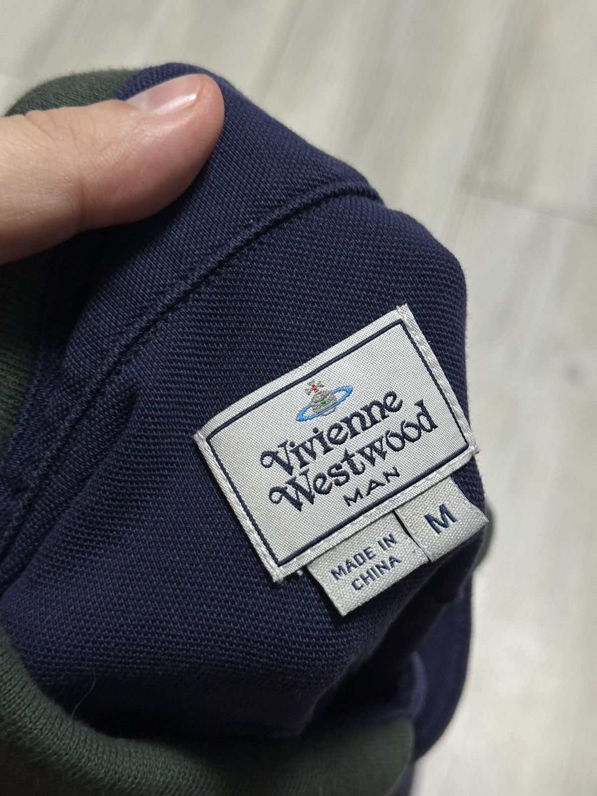 Vivienne Westwood Vivienne Westwood Krall Polo Shirt Medium Navy Slim Fit Size US M / EU 48-50 / 2 - 5 Thumbnail