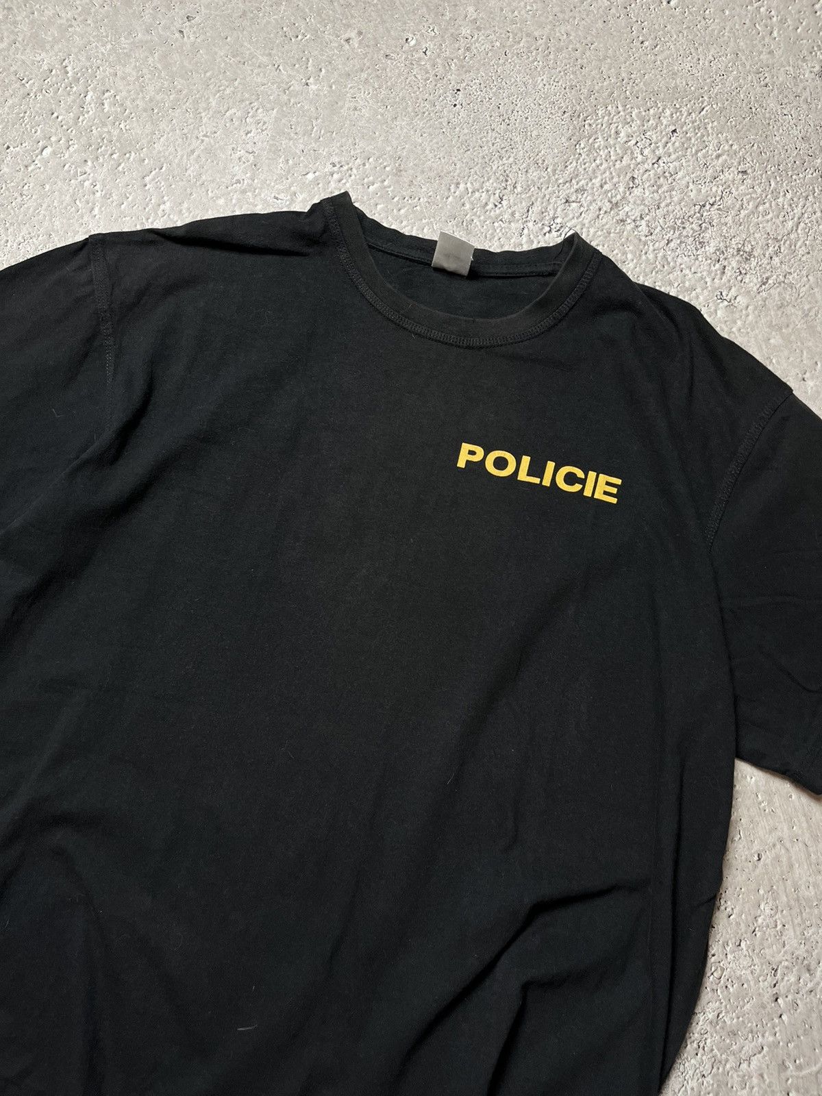 Japanese Brand × Vintage Policie Police polizei vetements tee t-shirt vintage Size US XL / EU 56 / 4 - 6 Thumbnail