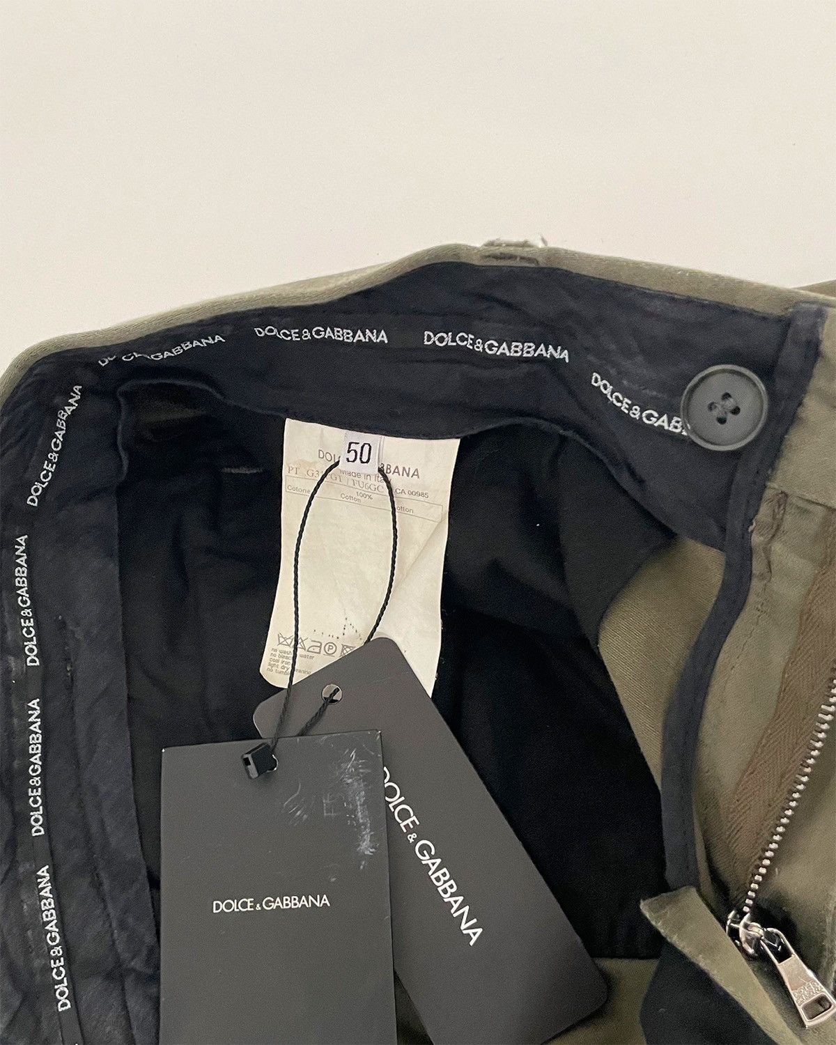 Dolce & Gabbana DOLCE & GABBANA SS 08 Military Cargo Pants Size US 30 / EU 46 - 5 Thumbnail