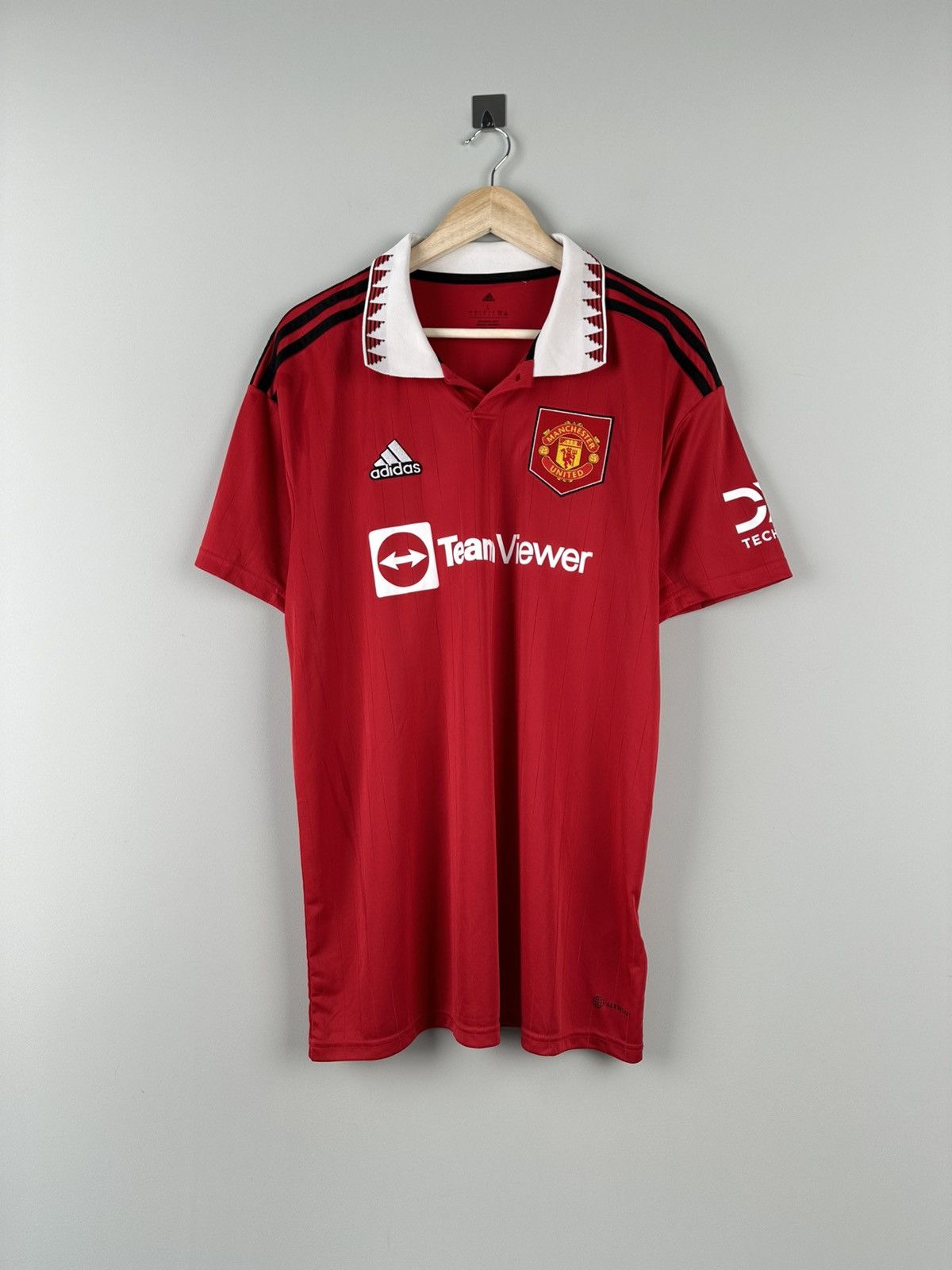 Adidas Manchester United Vintage Y2k Soccer Jersey Size US L / EU 52-54 / 3 - 1 Thumbnail