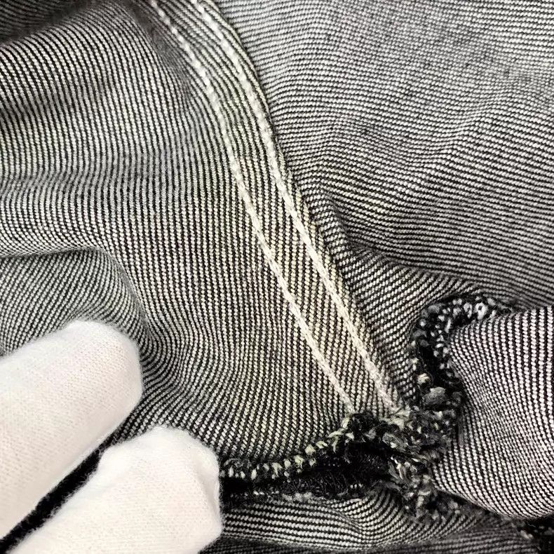 Chanel Chanel Black camellia lace trousers cotton casual denim tr Size 24" / US 00 / IT 34 - 8 Thumbnail
