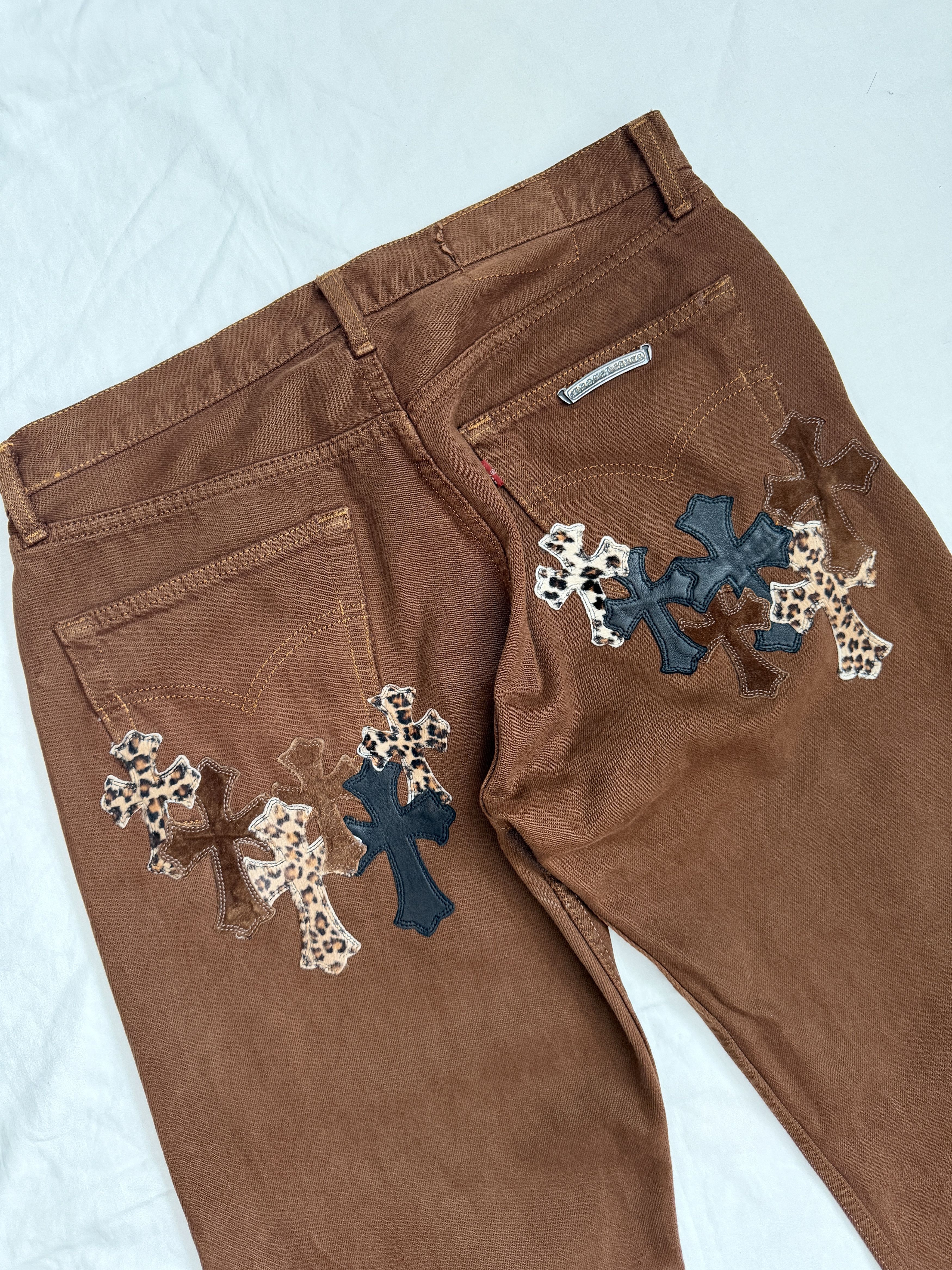 Chrome Hearts NYFW Levi's Cross Patch Jeans Size US 31 - 8 Thumbnail