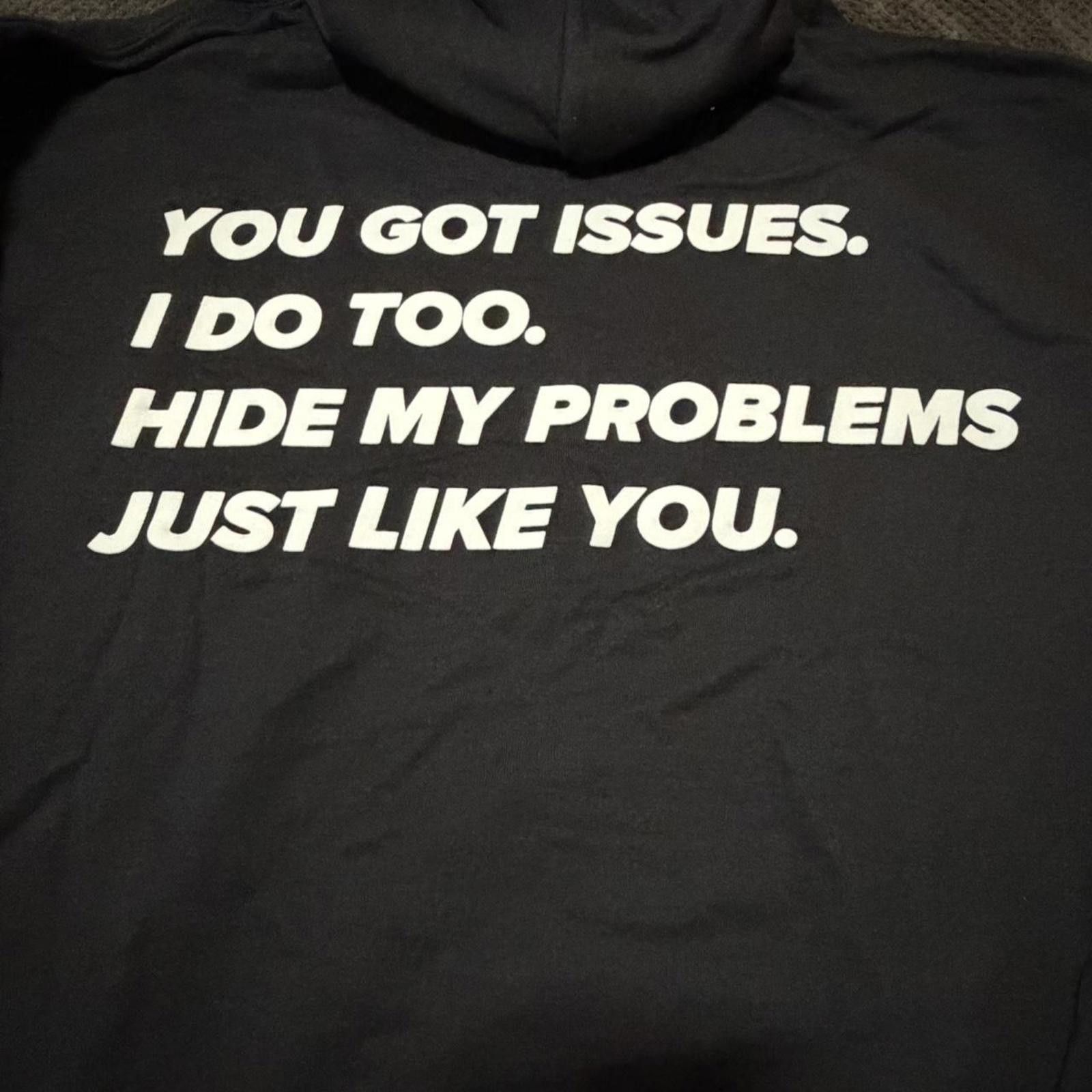 Other Men's Black and Navy Hoody Size US M / EU 48-50 / 2 - 4 Thumbnail