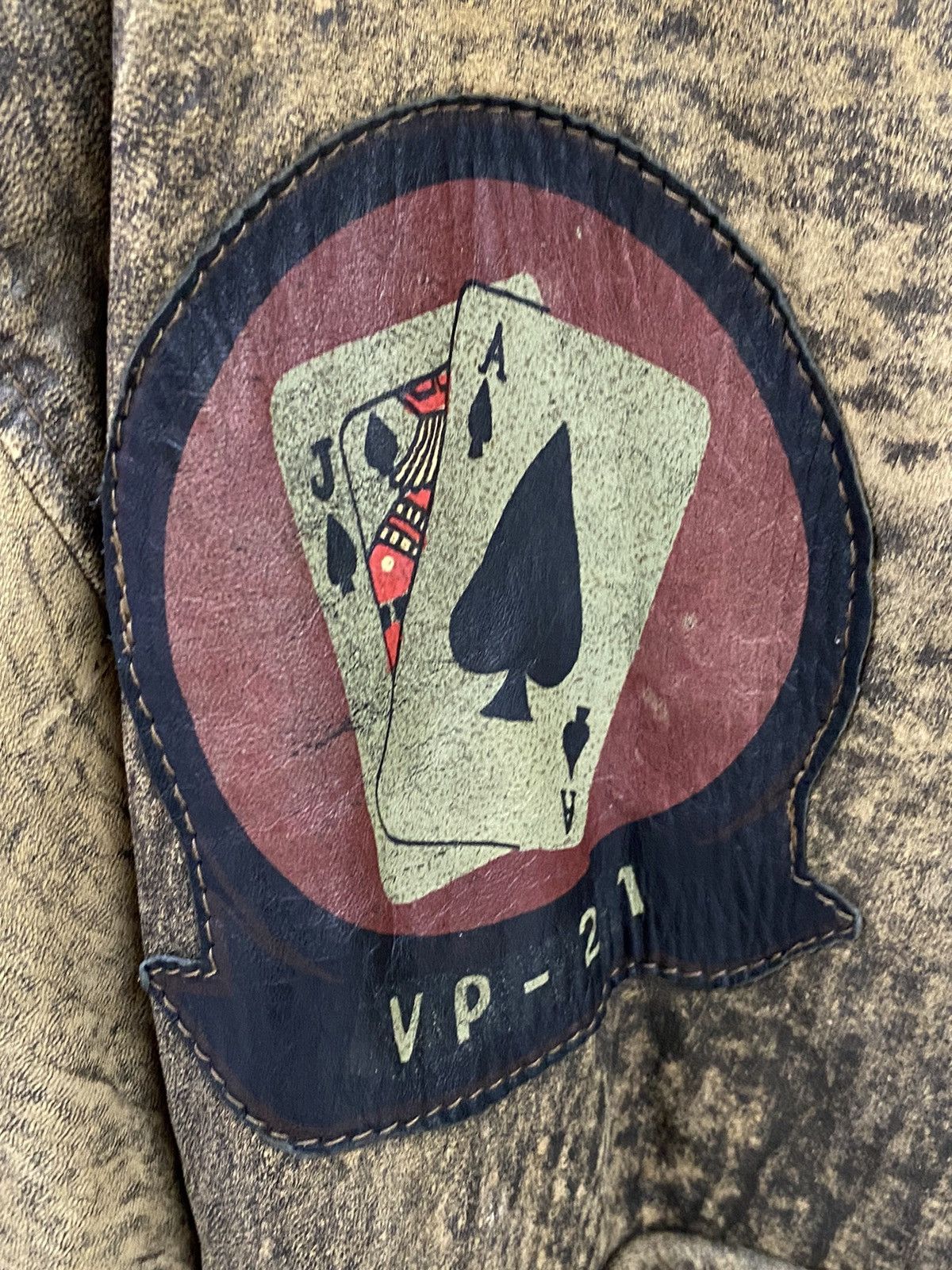 Vintage Vtg Leather Jacket Matin Air Command Size US L / EU 52-54 / 3 - 12 Thumbnail
