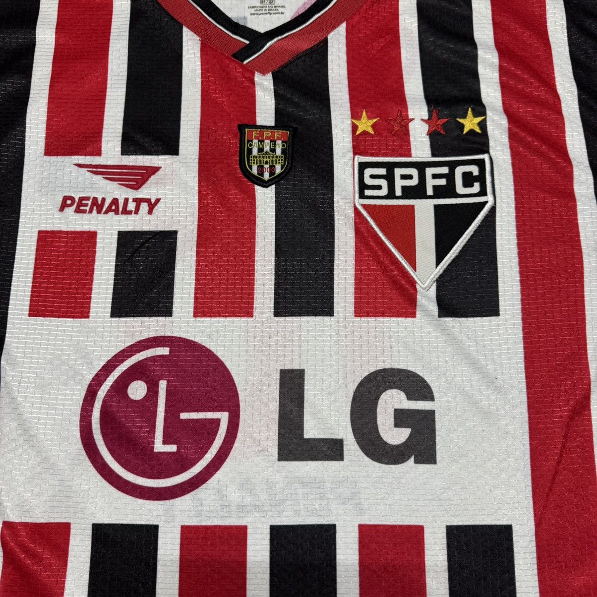 Vintage Sao Paulo Jersey 2001/02 Size US M / EU 48-50 / 2 - 10 Thumbnail