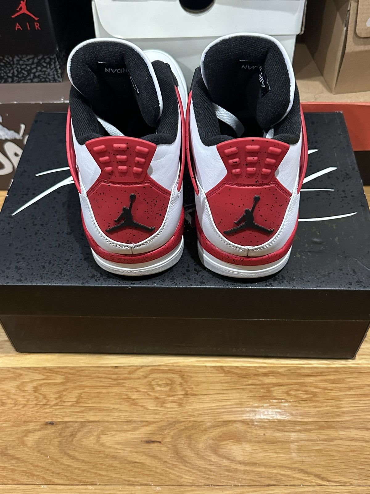 Jordan Brand Jordan 4 Retro Red Cement size 10.5 Size US 10.5 / EU 43-44 - 4 Thumbnail