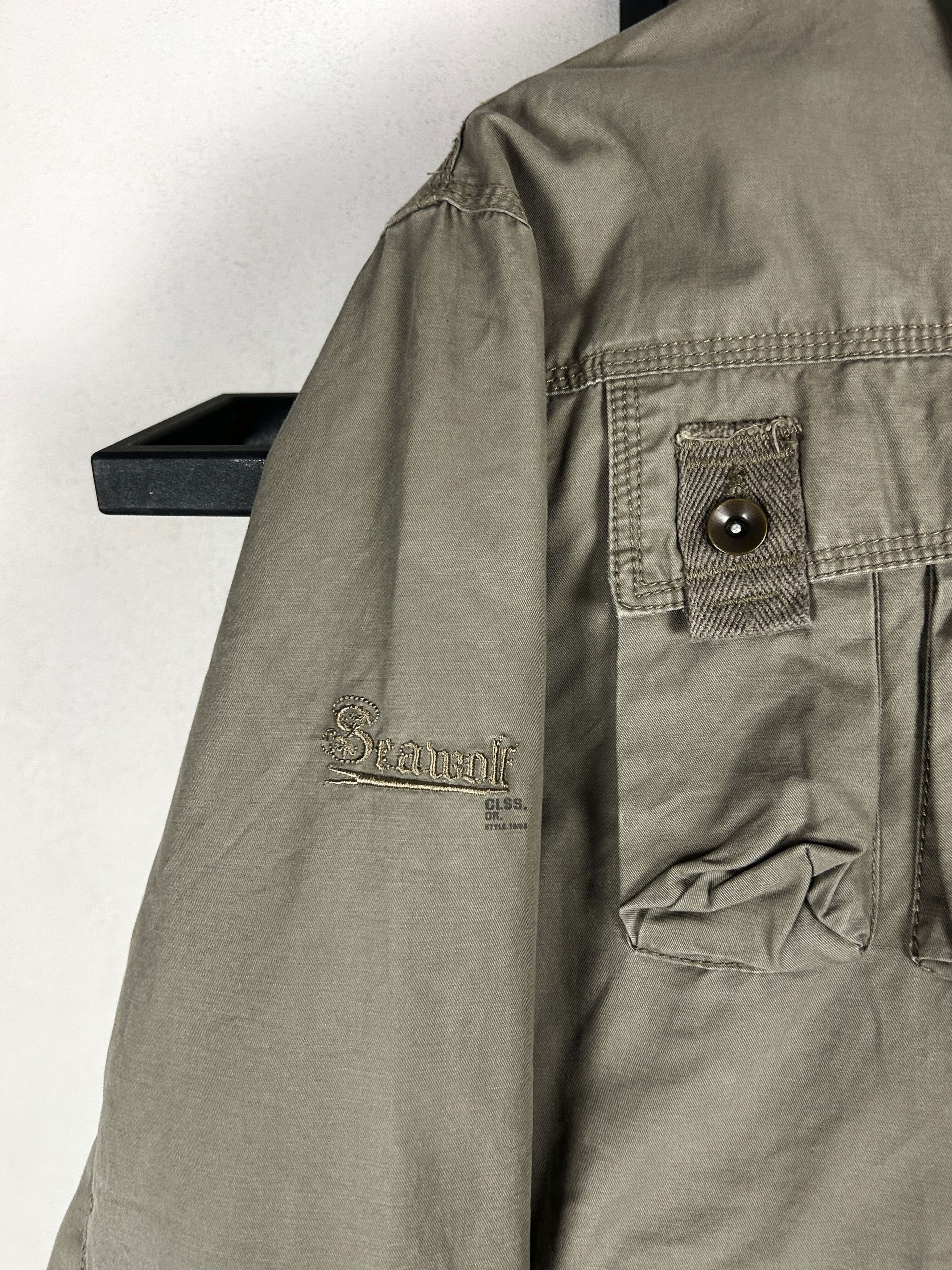 Japanese Brand VTG Safari Utility Jacket Military Field Zip Workwear Style Size US M / EU 48-50 / 2 - 6 Thumbnail