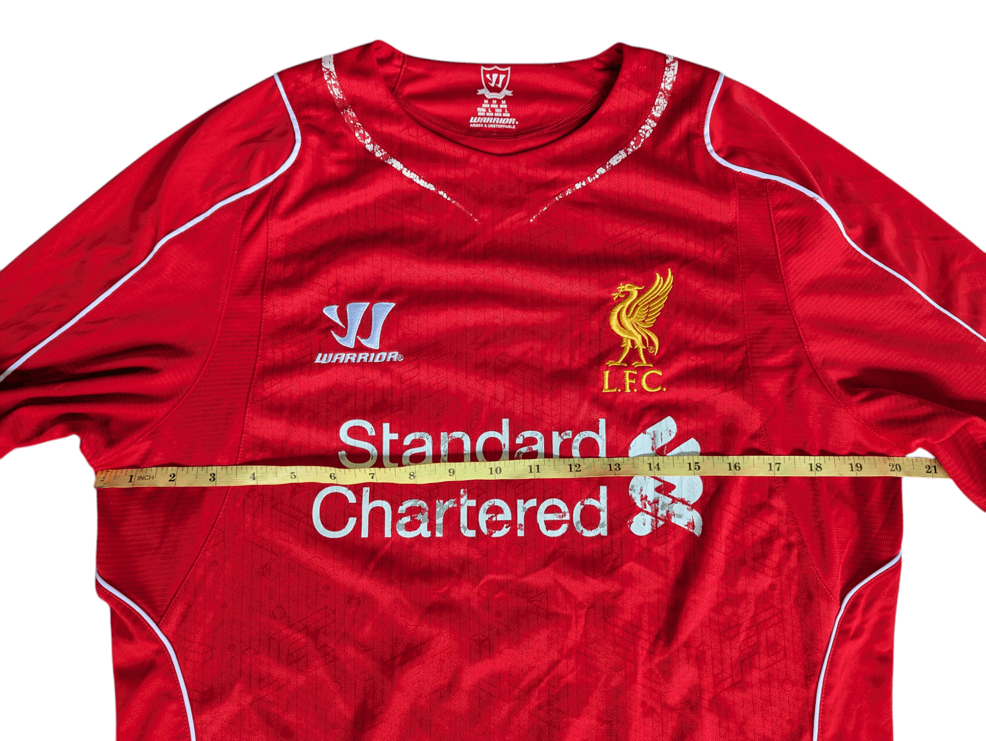 Other WARRIOR LIVERPOOL 2014/15 HOME FOOTBALL SHIRT SOCCER JERSEY Size US M / EU 48-50 / 2 - 9 Thumbnail