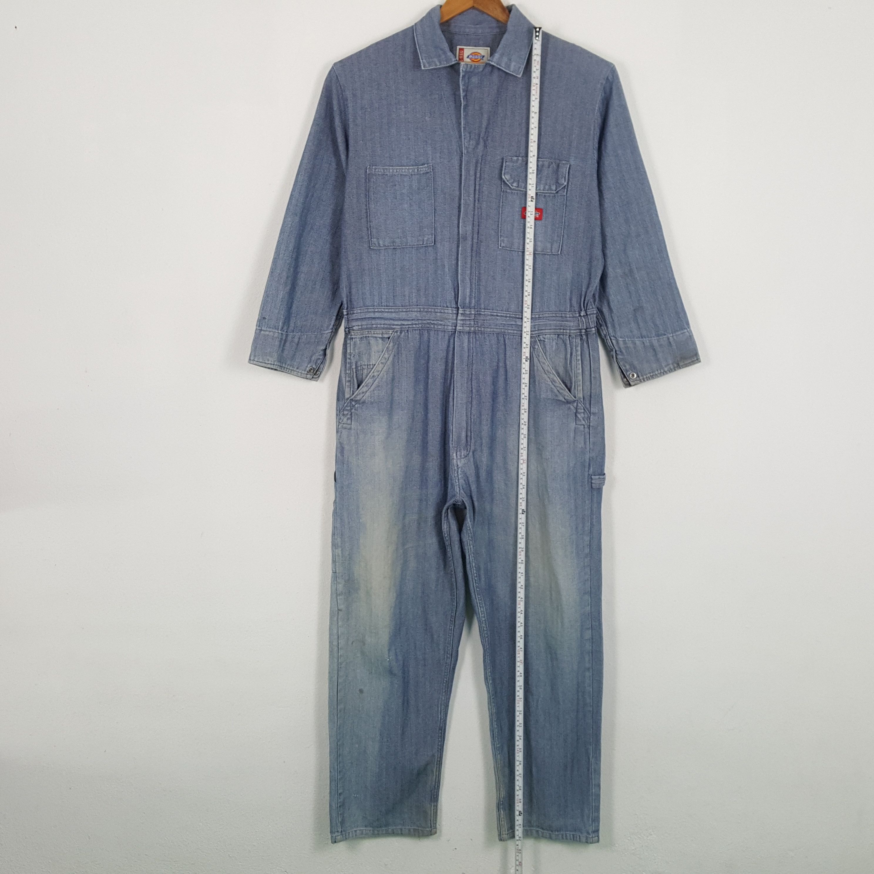 Dickies × Stussy × Vintage Vintage DICKIES x STUSSY Streetwear Skate Custom Coverall Size US XL / EU 56 / 4 - 7 Thumbnail