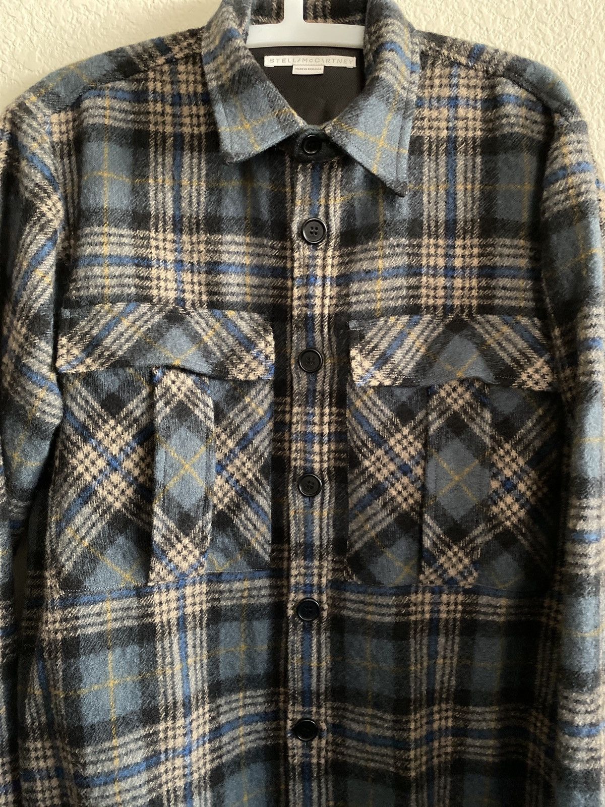 Stella McCartney Stella McCartney Warm Wool Shirt Jacket Size US M / EU 48-50 / 2 - 5 Thumbnail