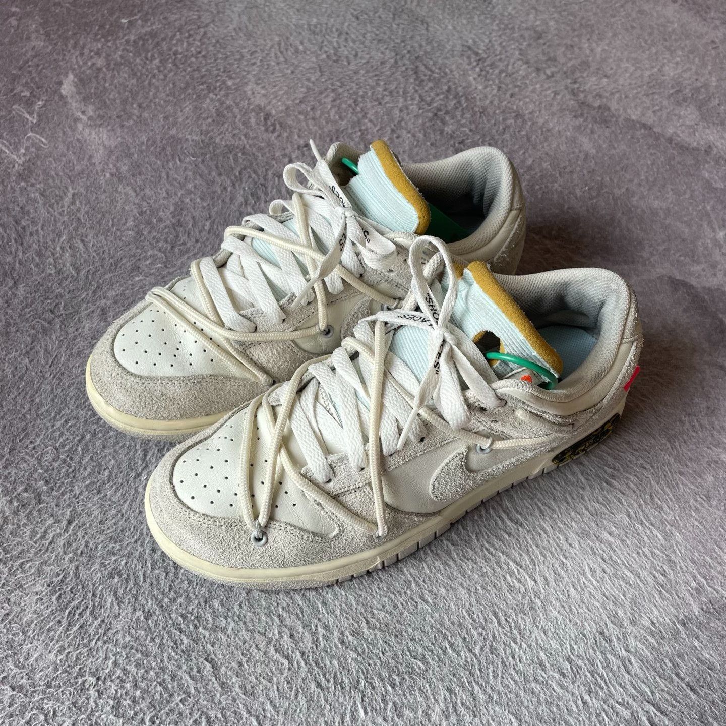 Off-White Off-White DUNK Lowtop Sneakers 37 Men Size US 5 / EU 37 - 1 Thumbnail