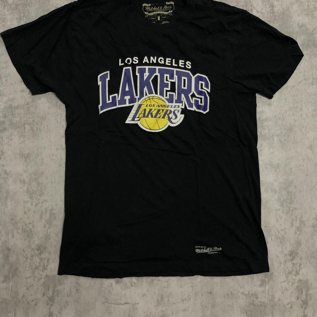 Mitchell & Ness Mitchell & Ness Lakers black tee #NBA ♻️Eco friendly Size US M / EU 48-50 / 2 - 1 Thumbnail