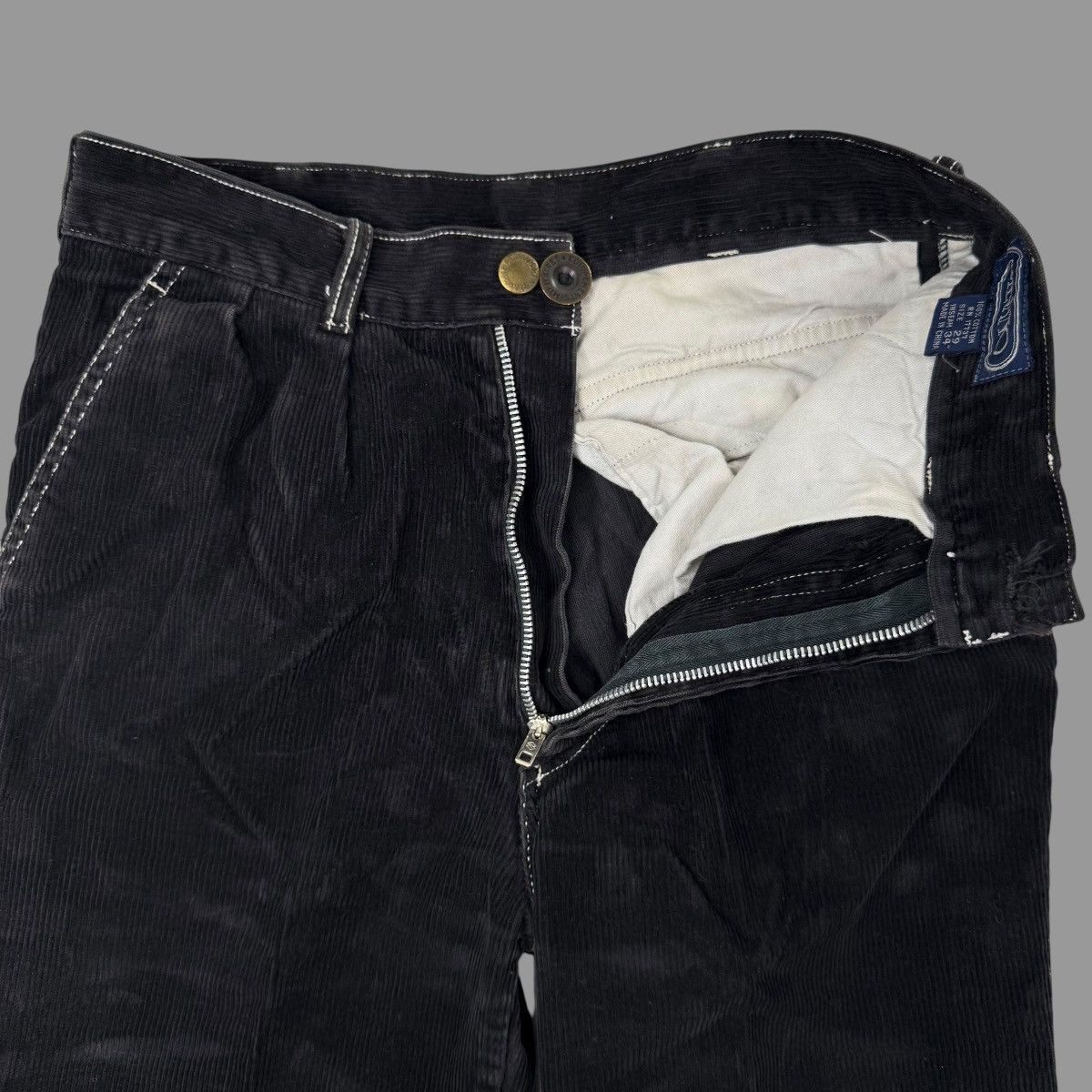 Vintage Vintage 1970s black corduroy pants Size US 28 / EU 44 - 5 Thumbnail