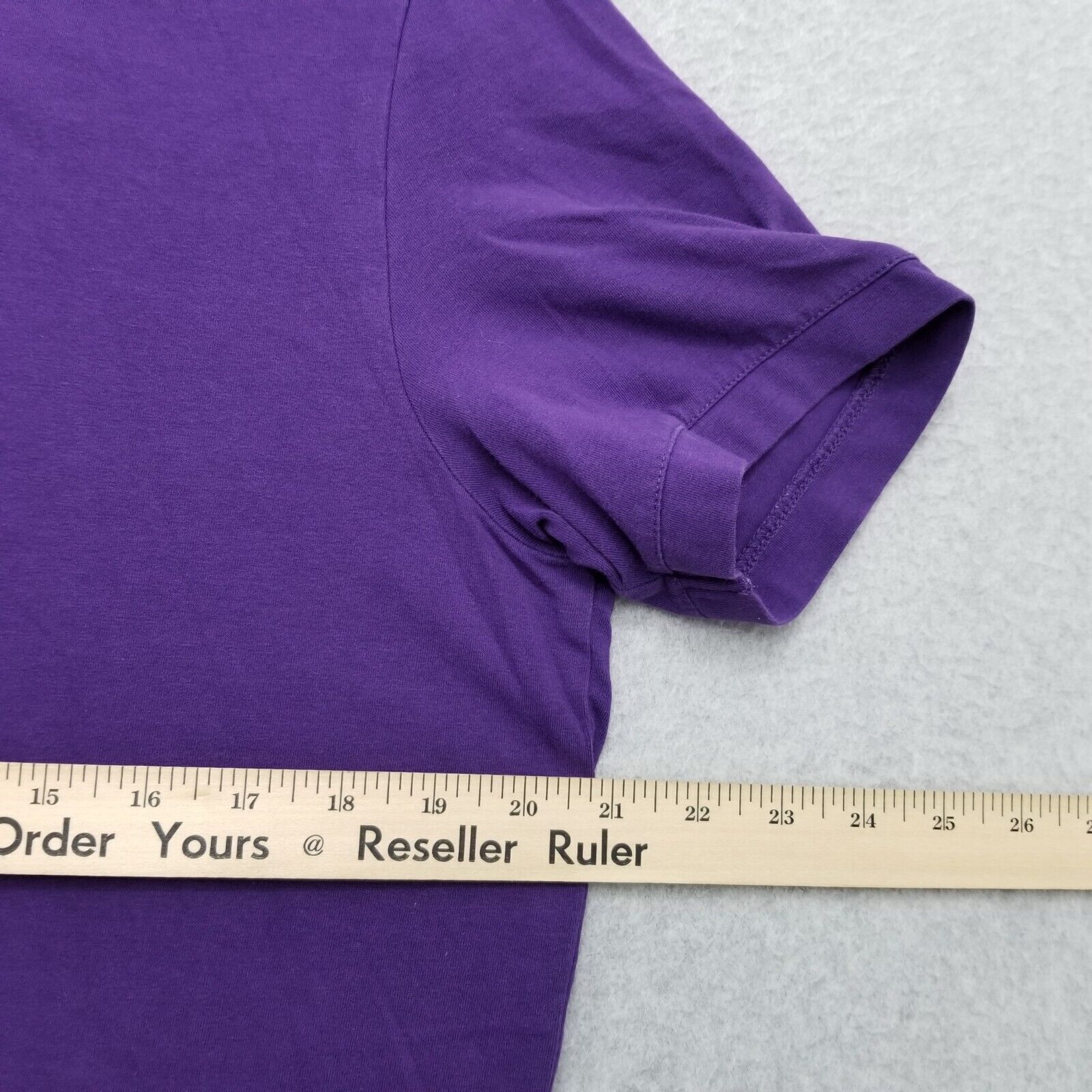 H&M H&M Polo Shirt Mens Large Purple Short Sleeve Button Up Size US L / EU 52-54 / 3 - 9 Thumbnail